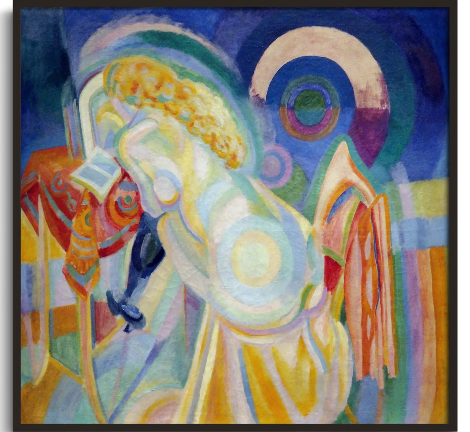 Galerie Mont Delaunay<Akt auf der Toilette - Robert Delaunay
