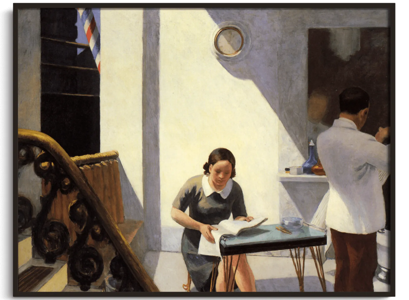 Galerie Mont Hopper<Barber Shop - Edward Hopper