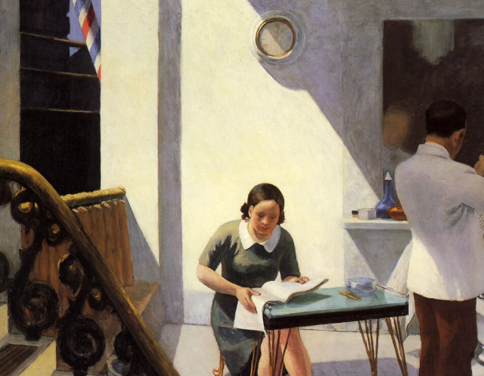 Galerie Mont Hopper<Barber Shop - Edward Hopper