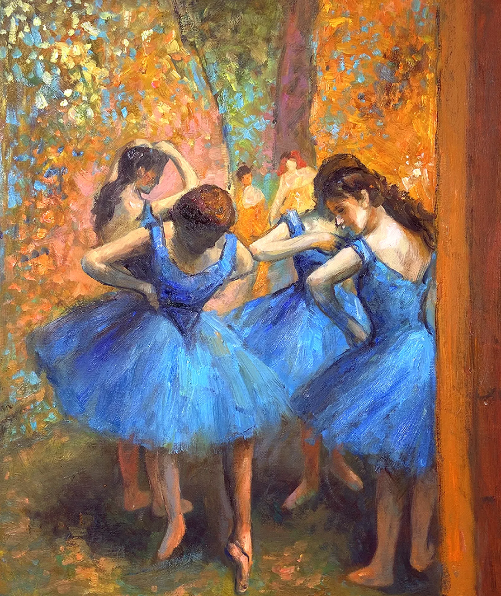 Galerie Mont Degas<Blaue Tänzerinnen - Edgar Degas