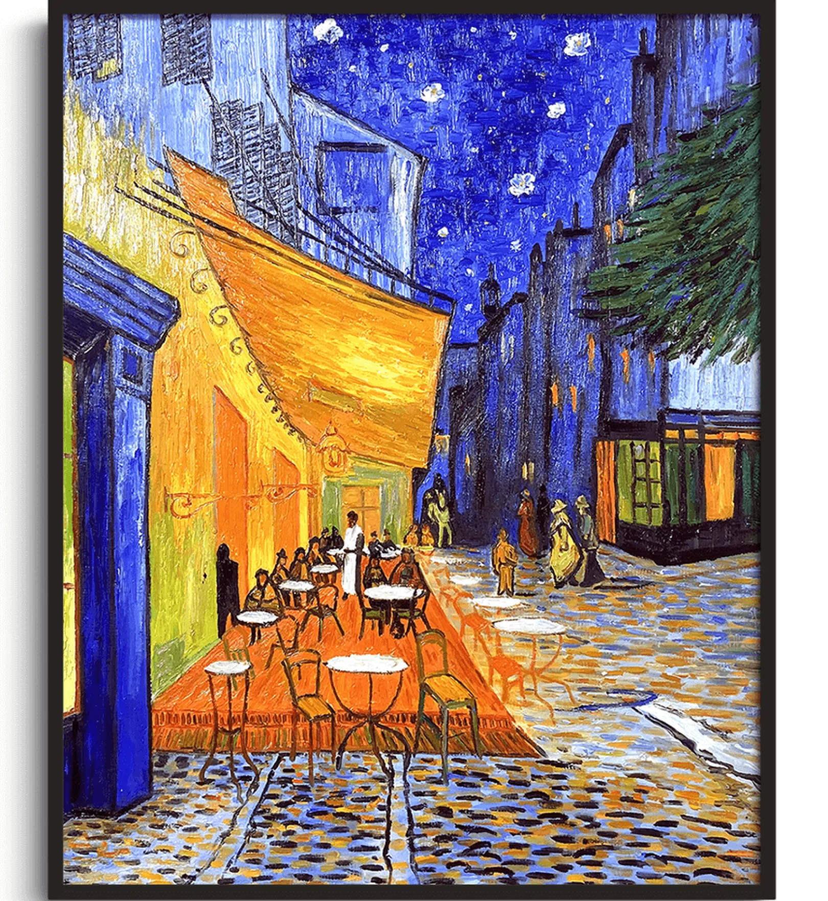Galerie Mont Van Gogh<Café-Terrasse am Abend - Vincent Van Gogh