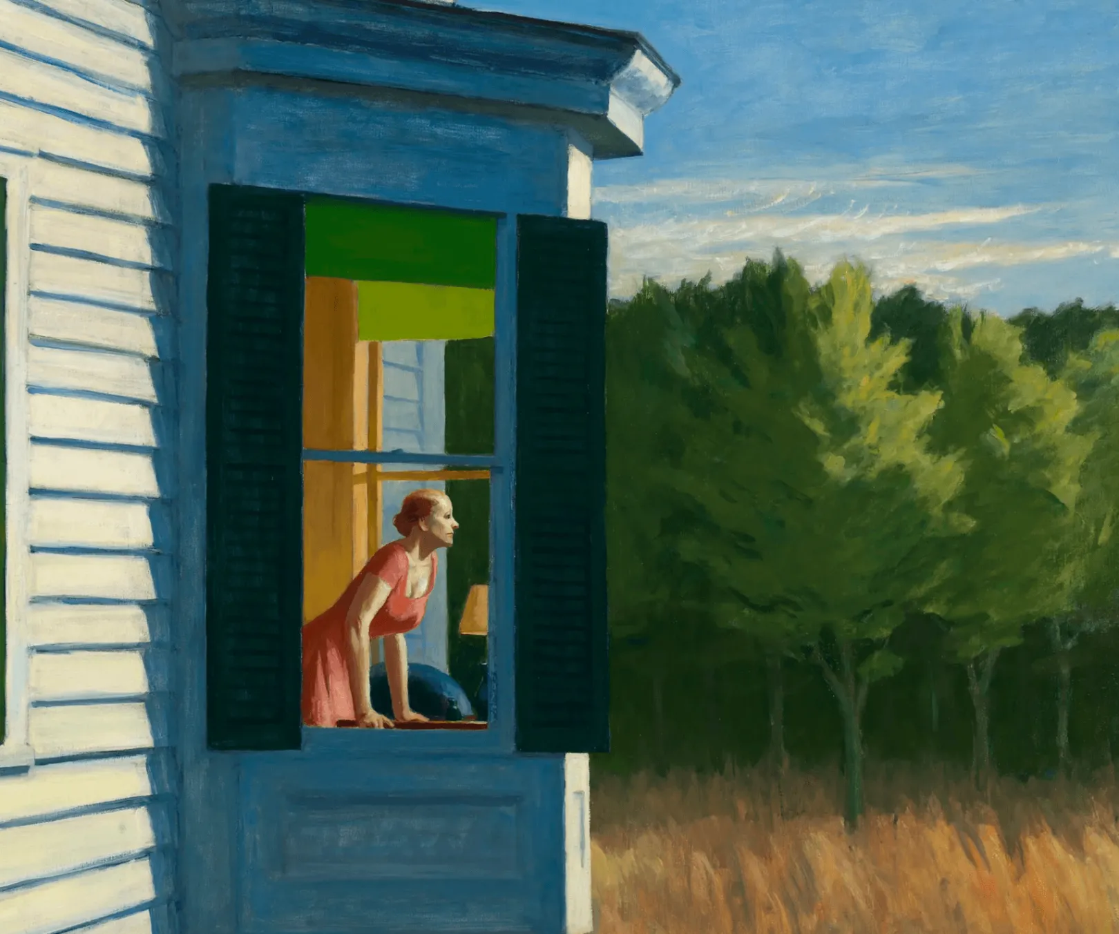 Galerie Mont Hopper<Cape Cod Morning - Edward Hopper