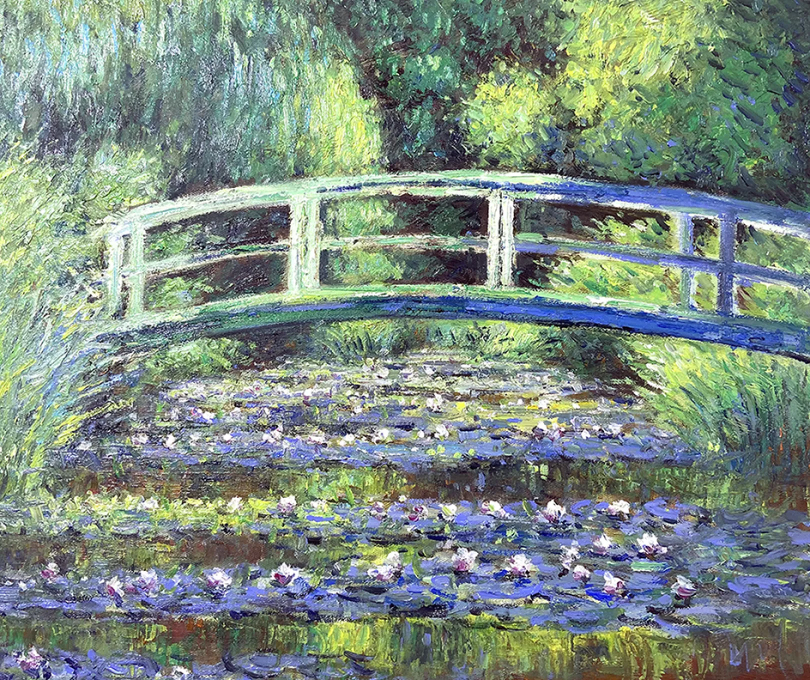 Galerie Mont Monet<Das Seerosenbecken, grüne Harmonie - Claude Monet
