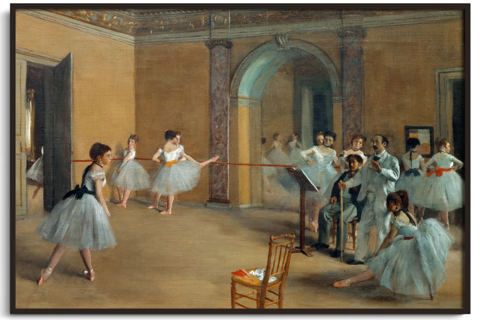 Galerie Mont Degas<Das Tanzfoyer der Oper in der Rue Le Peletier - Edgar Degas