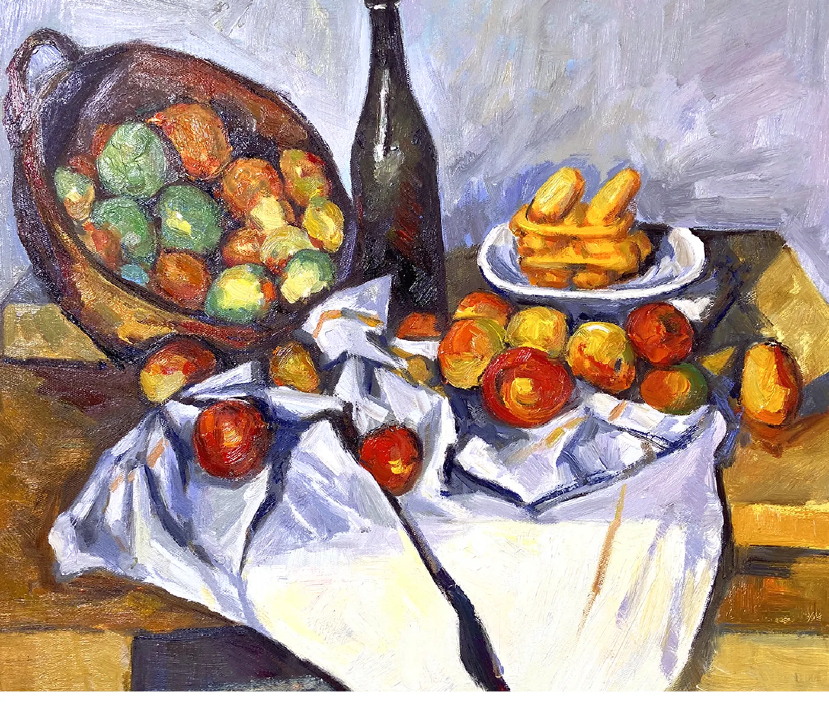 Galerie Mont Cézanne<Der Apfelkorb - Paul Cézanne
