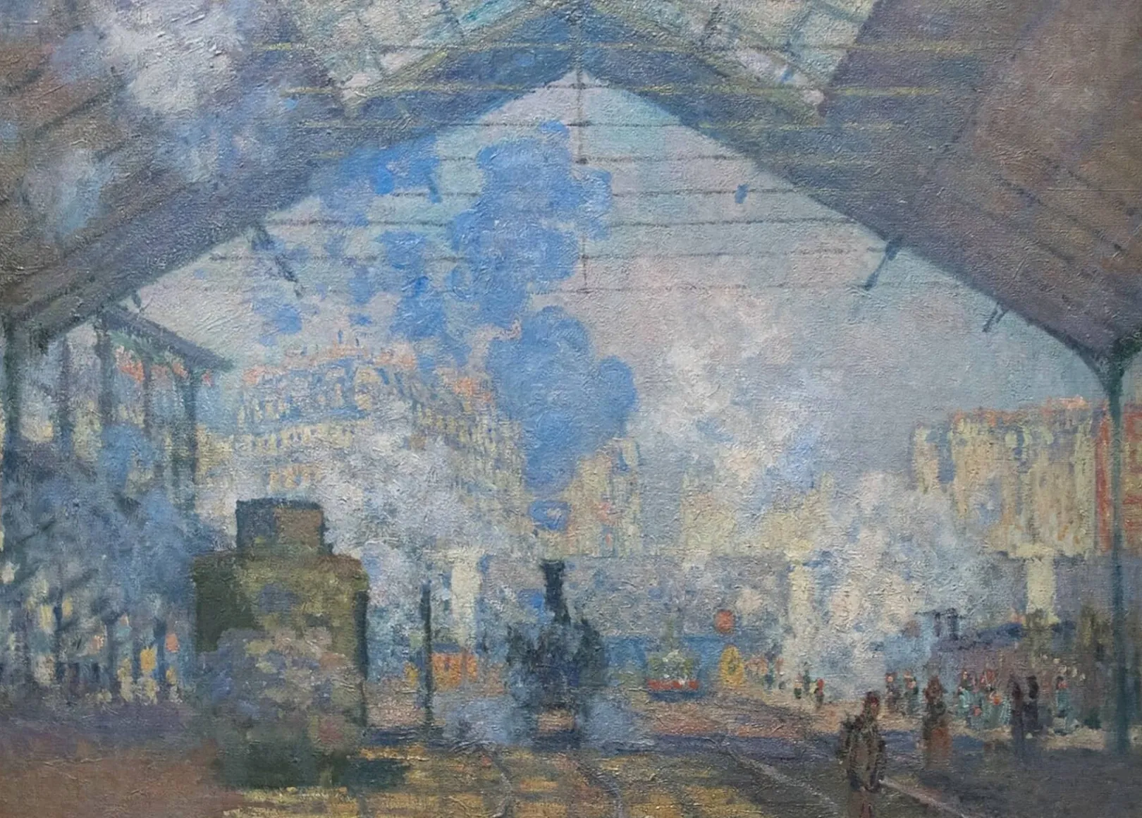 Galerie Mont Monet<Der Bahnhof Saint-Lazare - Claude Monet