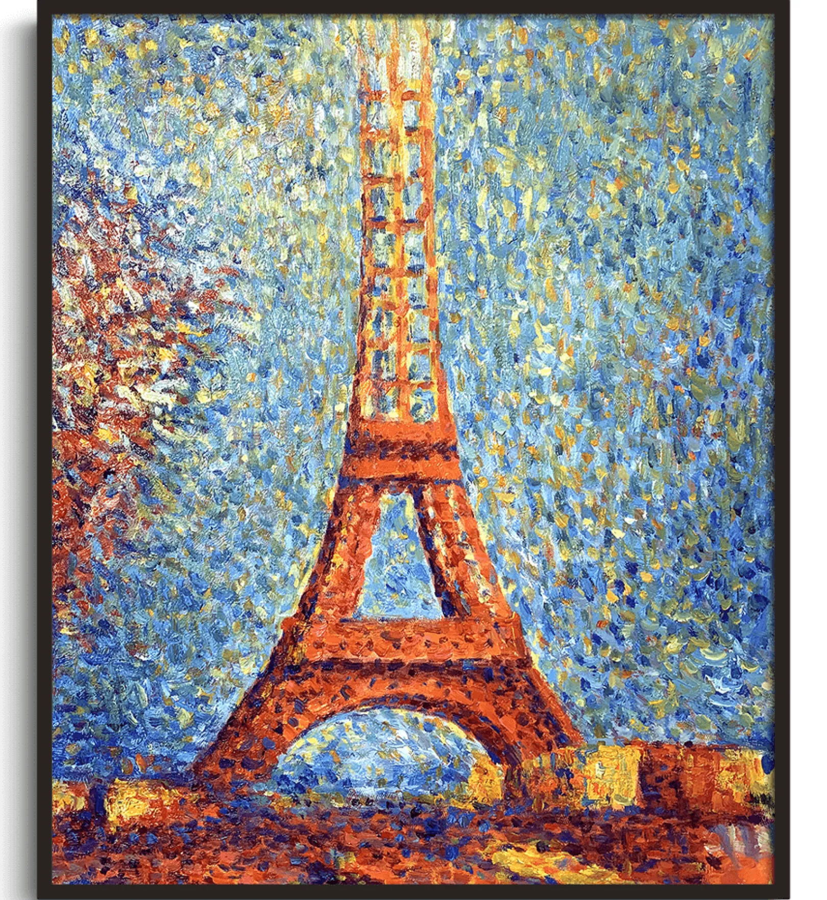 Galerie Mont Seurat<Der Eiffelturm - Georges Seurat