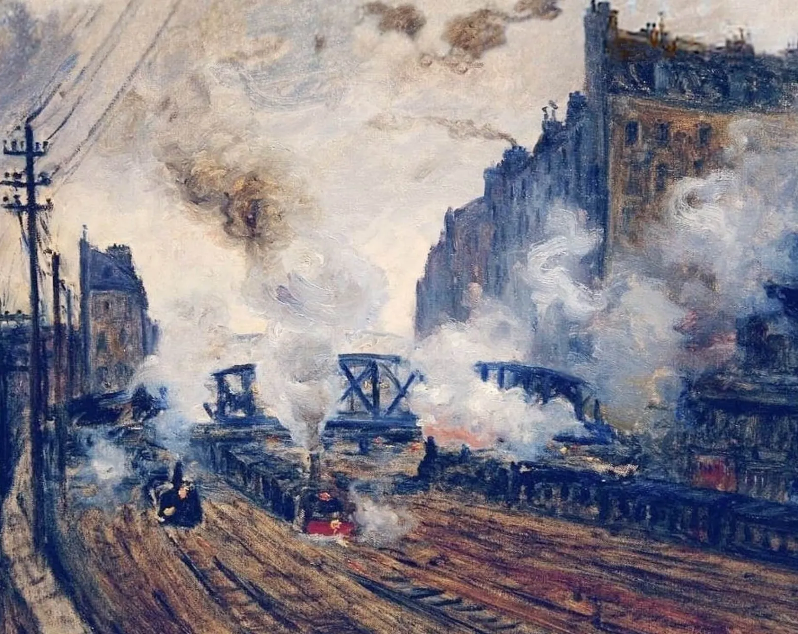 Galerie Mont Monet<Der Graben von Batignolles - Claude Monet