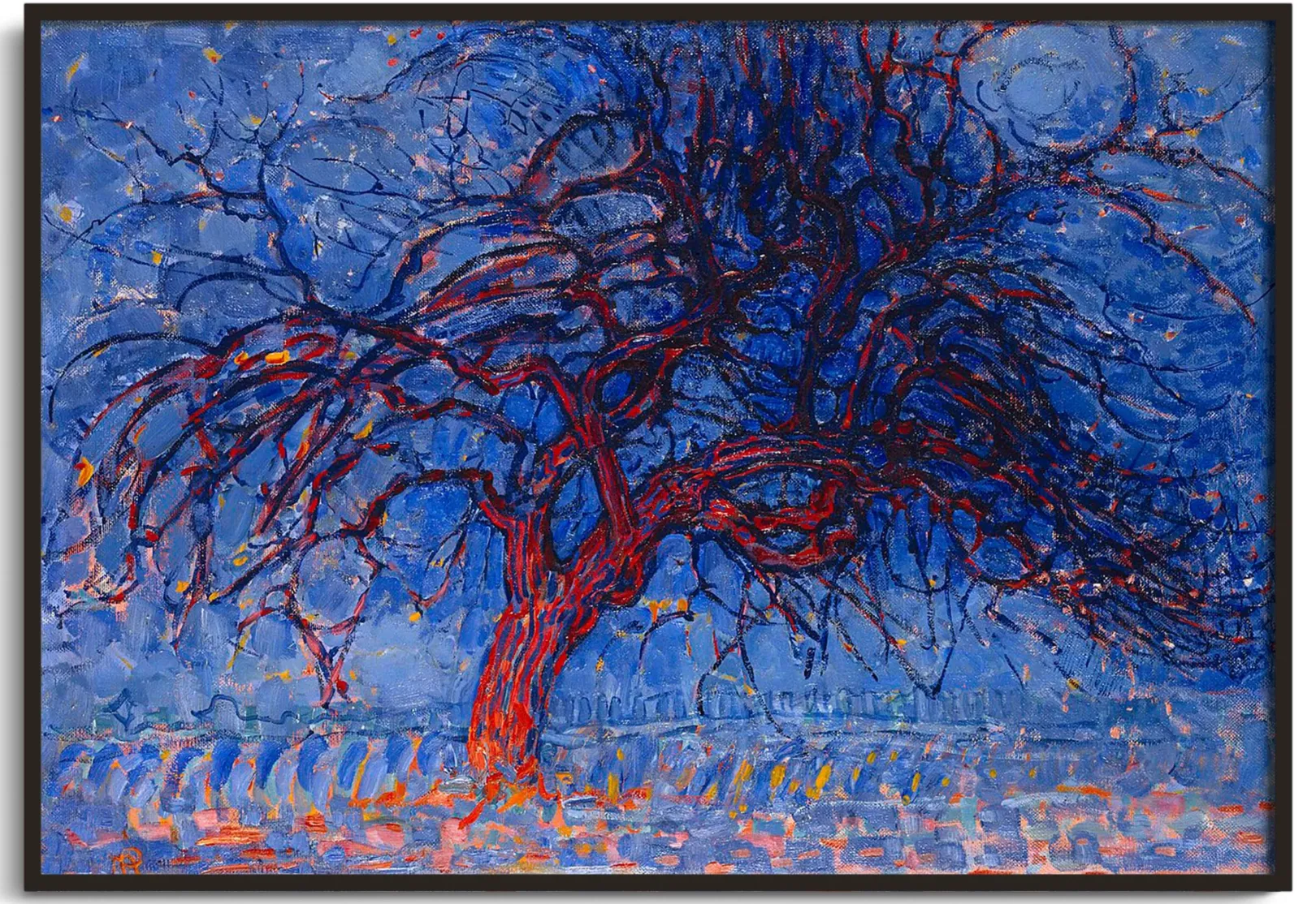 Galerie Mont Mondrian<Der rote Baum - Piet Mondrian