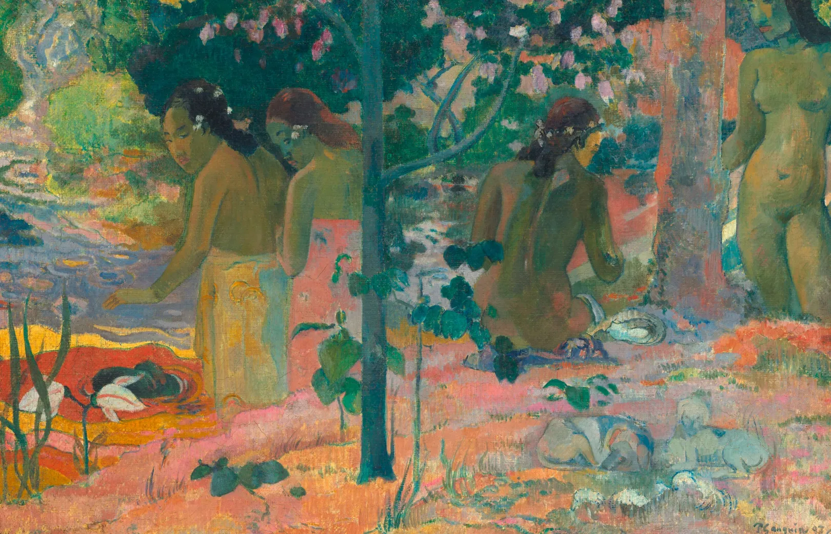 Galerie Mont Gauguin<Die Badenden - Paul Gauguin