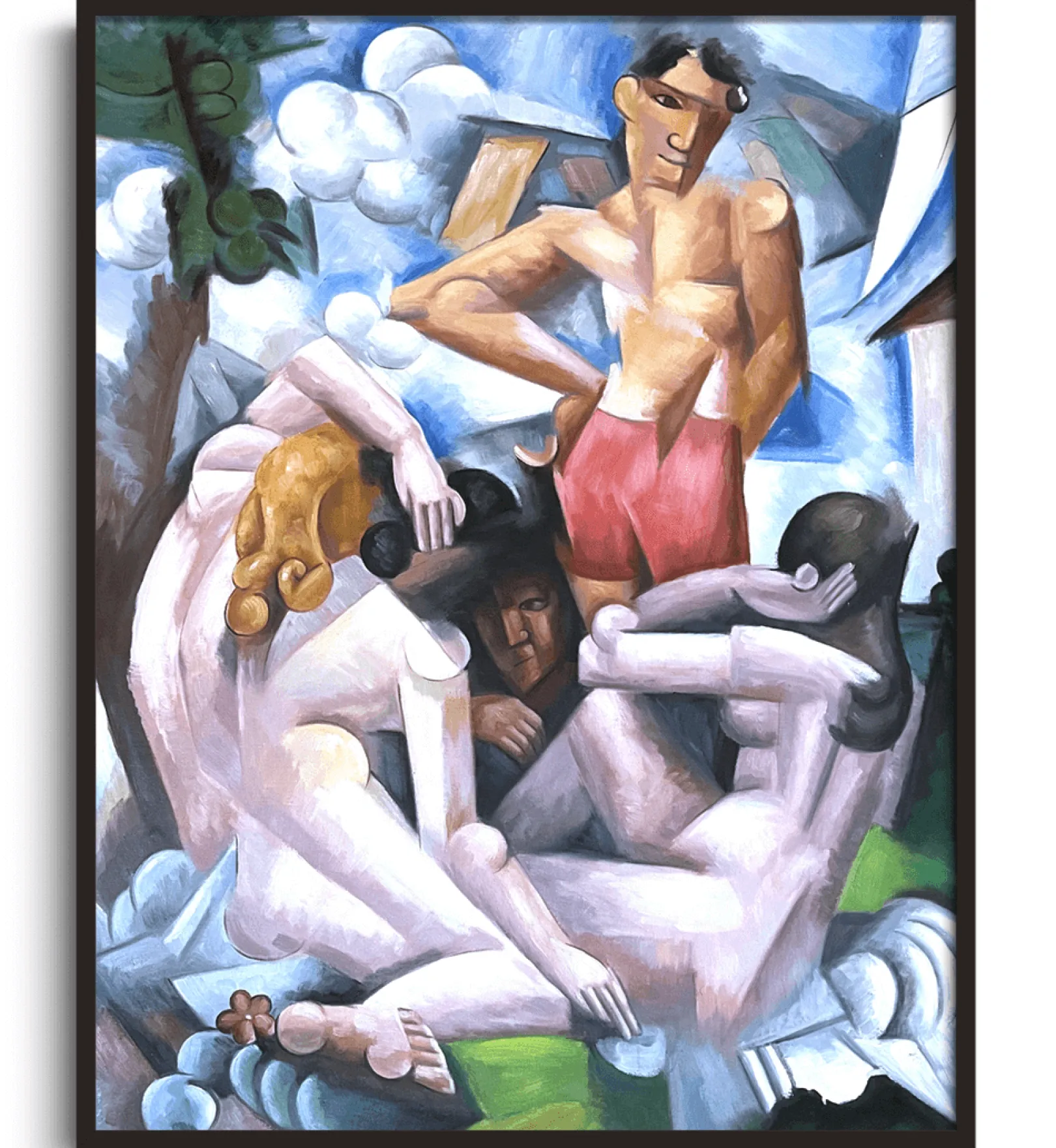 Galerie Mont De La Fresnaye<Die Badenden - Roger de La Fresnaye