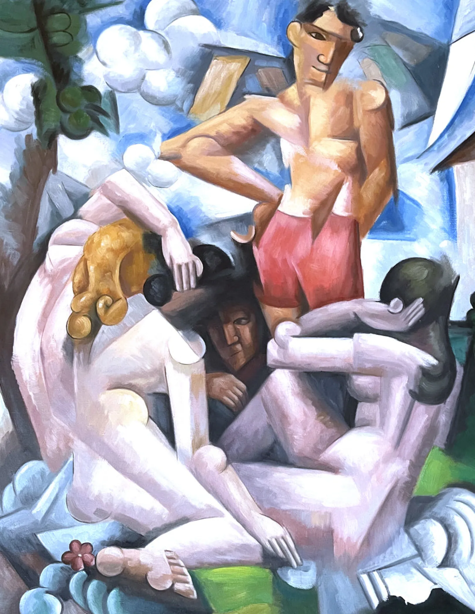 Galerie Mont De La Fresnaye<Die Badenden - Roger de La Fresnaye