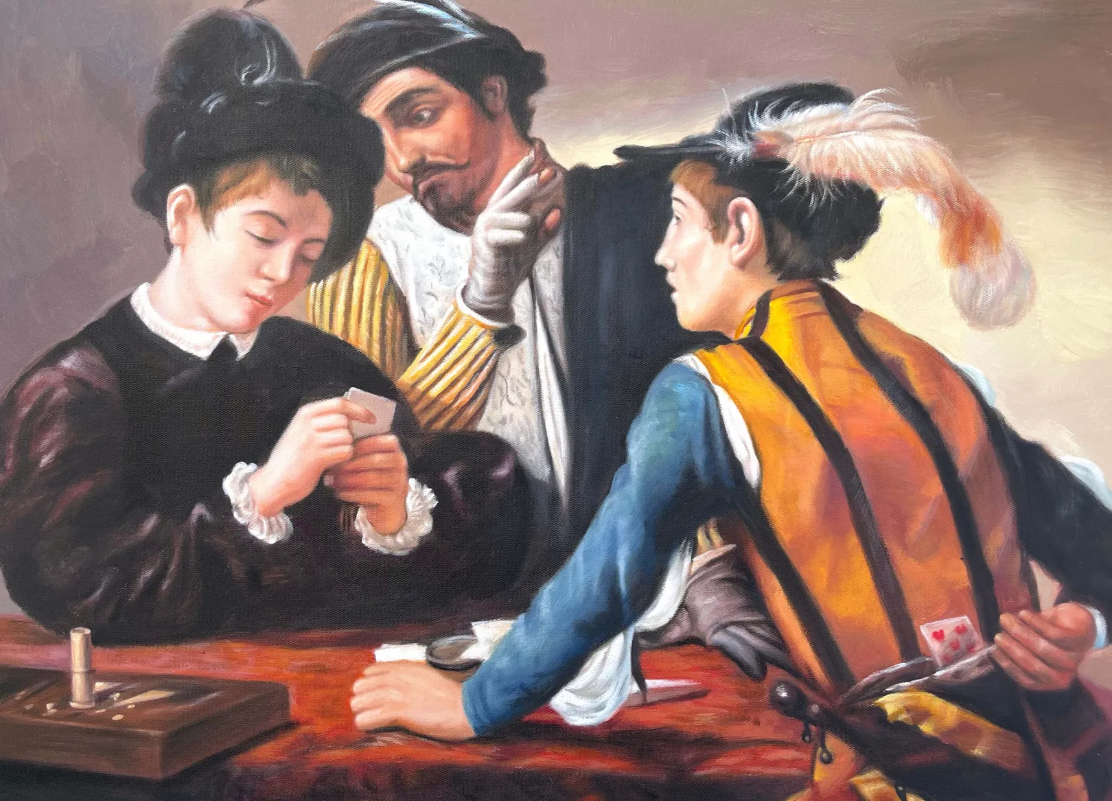 Galerie Mont Caravage<Die Betrüger - Caravaggio