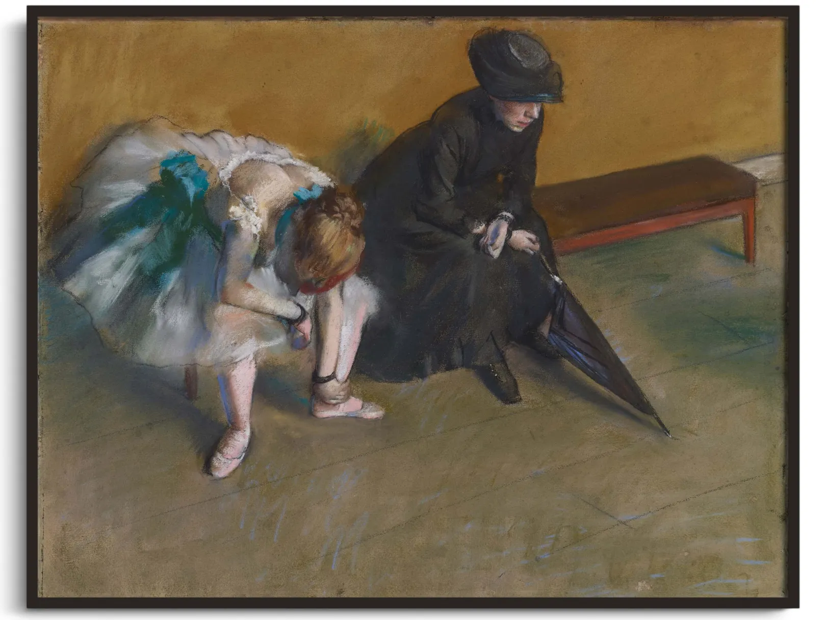 Galerie Mont Degas<Die Erwartung - Edgar Degas