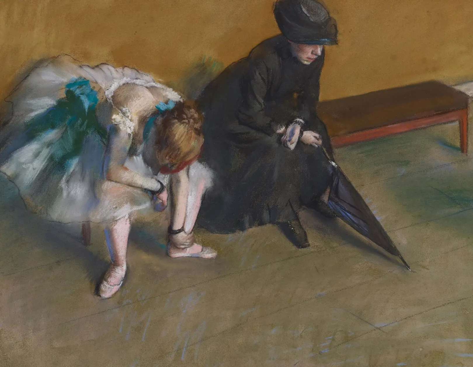 Galerie Mont Degas<Die Erwartung - Edgar Degas