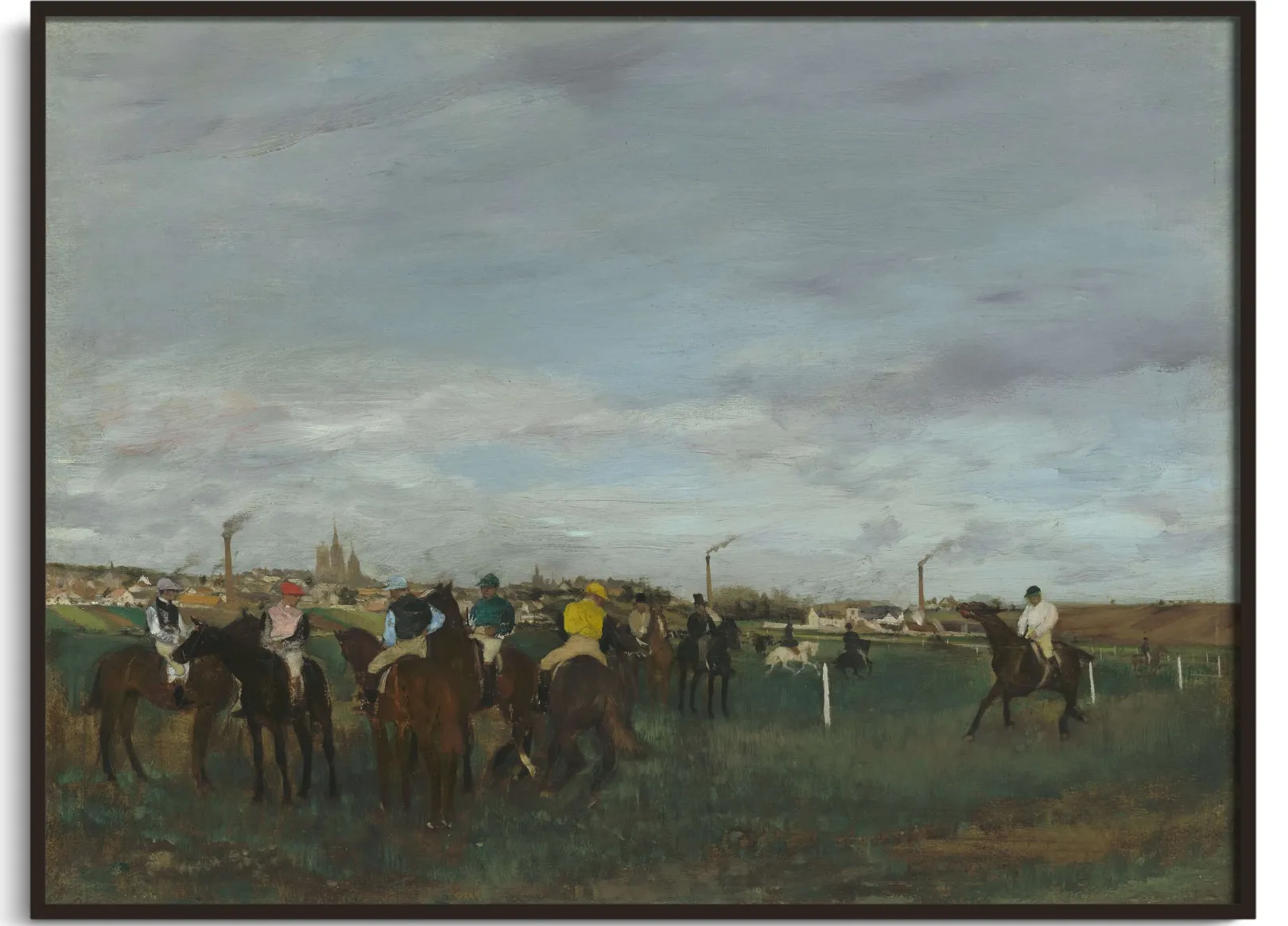 Galerie Mont Degas<Die Rennen - Edgar Degas