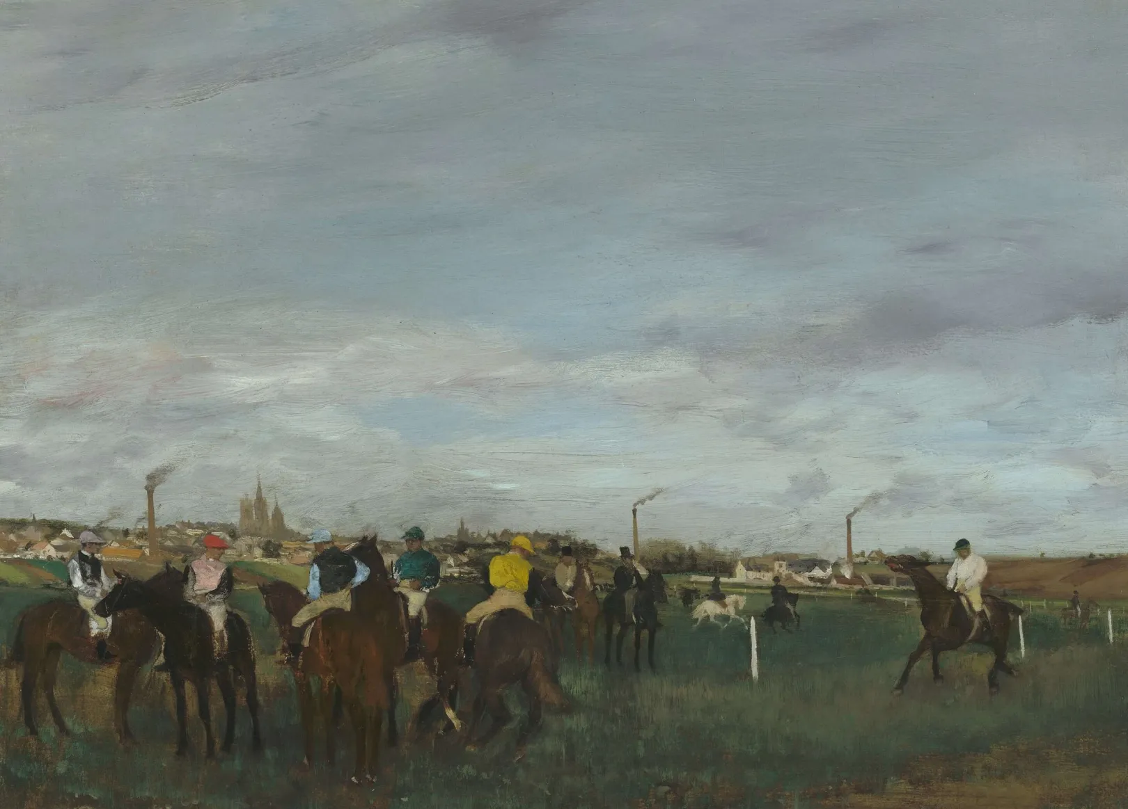 Galerie Mont Degas<Die Rennen - Edgar Degas