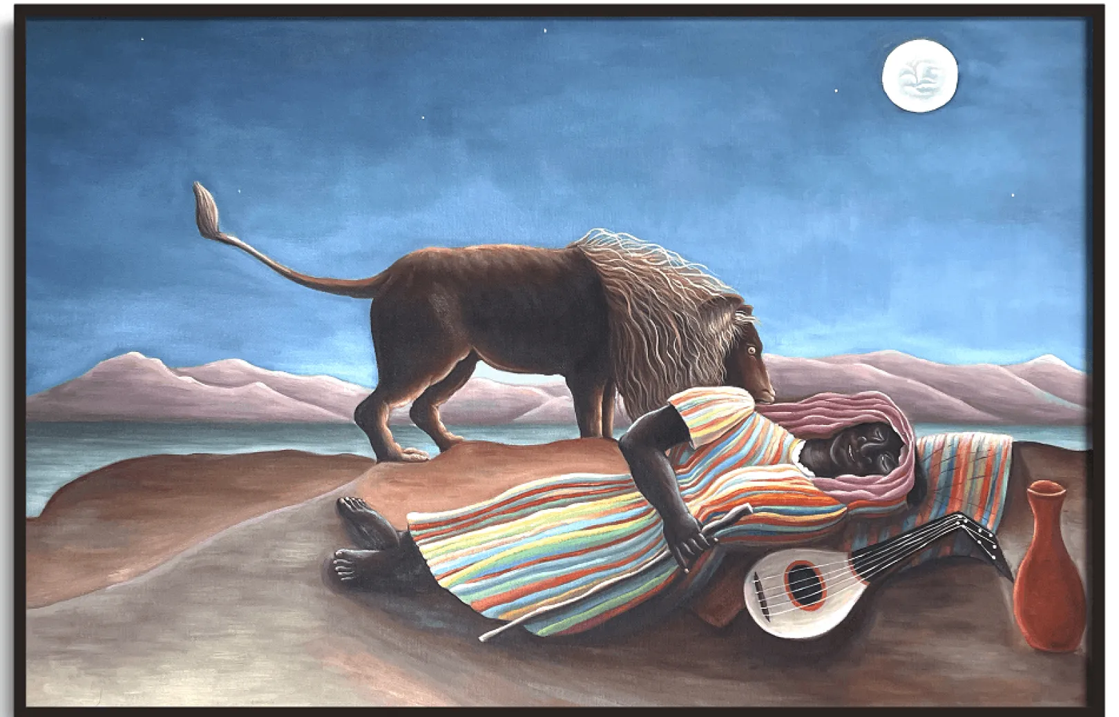 Galerie Mont Rousseau<Die schlafende Bohémienne - Henri Rousseau