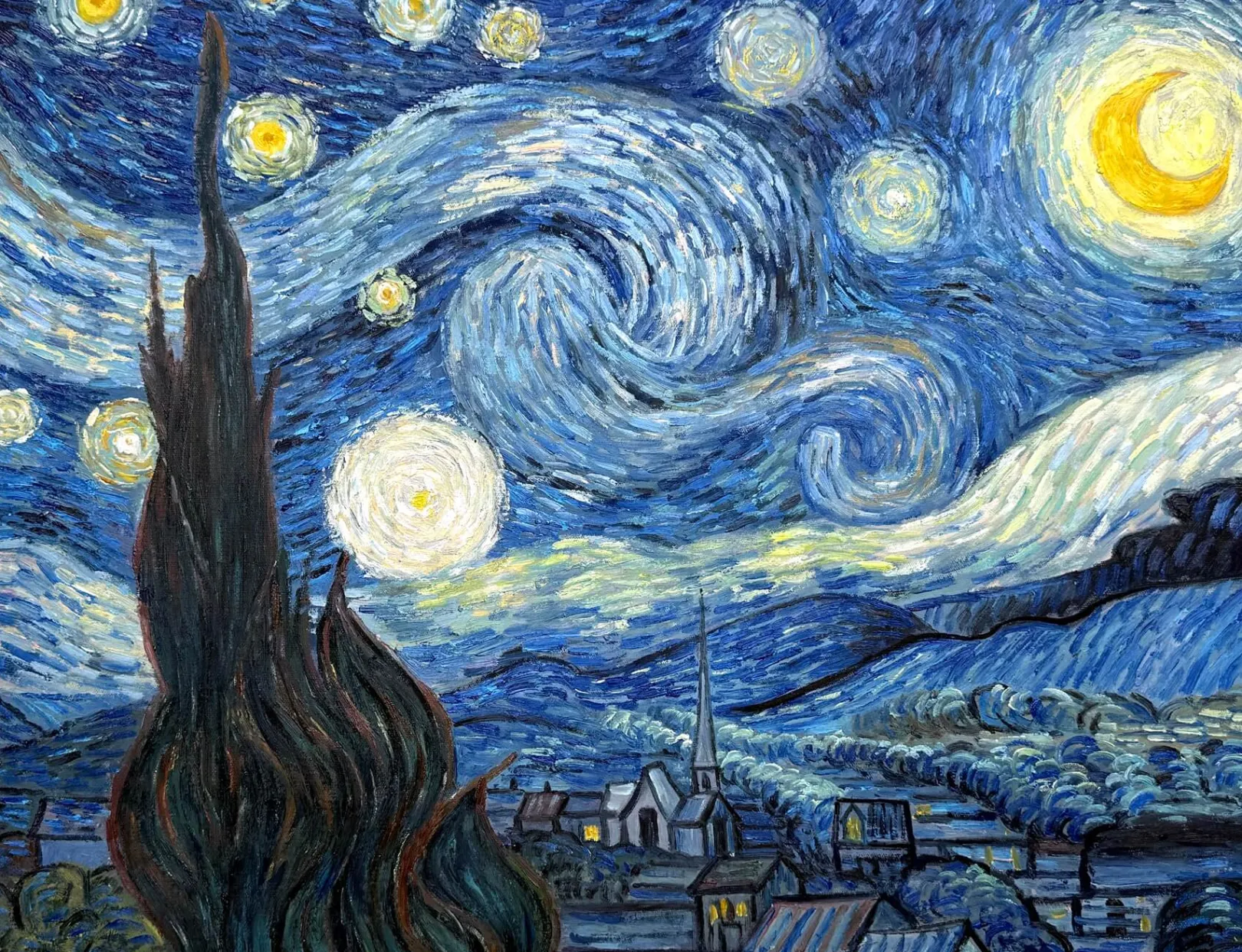 Galerie Mont Van Gogh<Die Sternennacht - Vincent Van Gogh