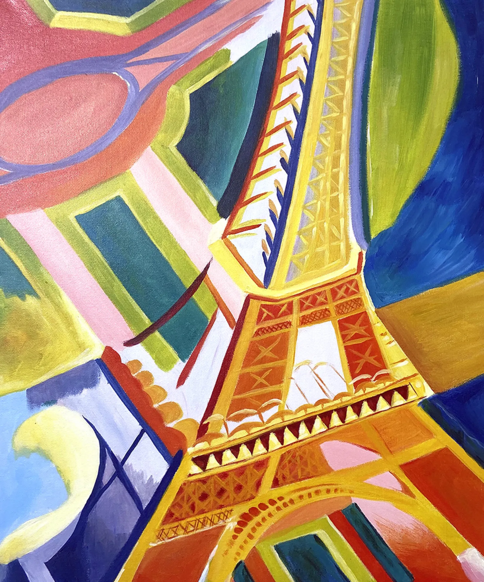 Galerie Mont Delaunay<Eiffelturm - Robert Delaunay
