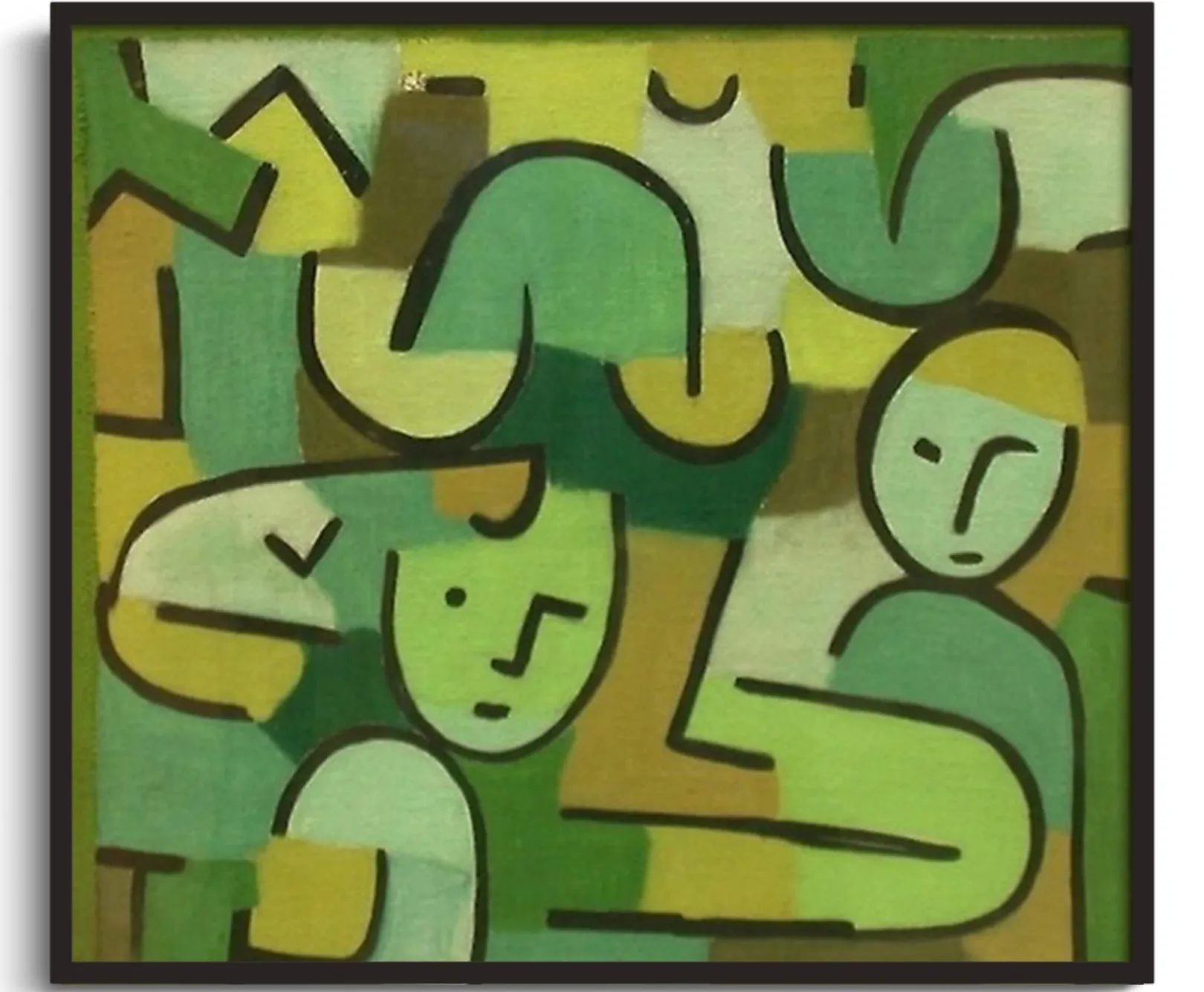 Galerie Mont Klee<Erntende Frauen - Paul Klee