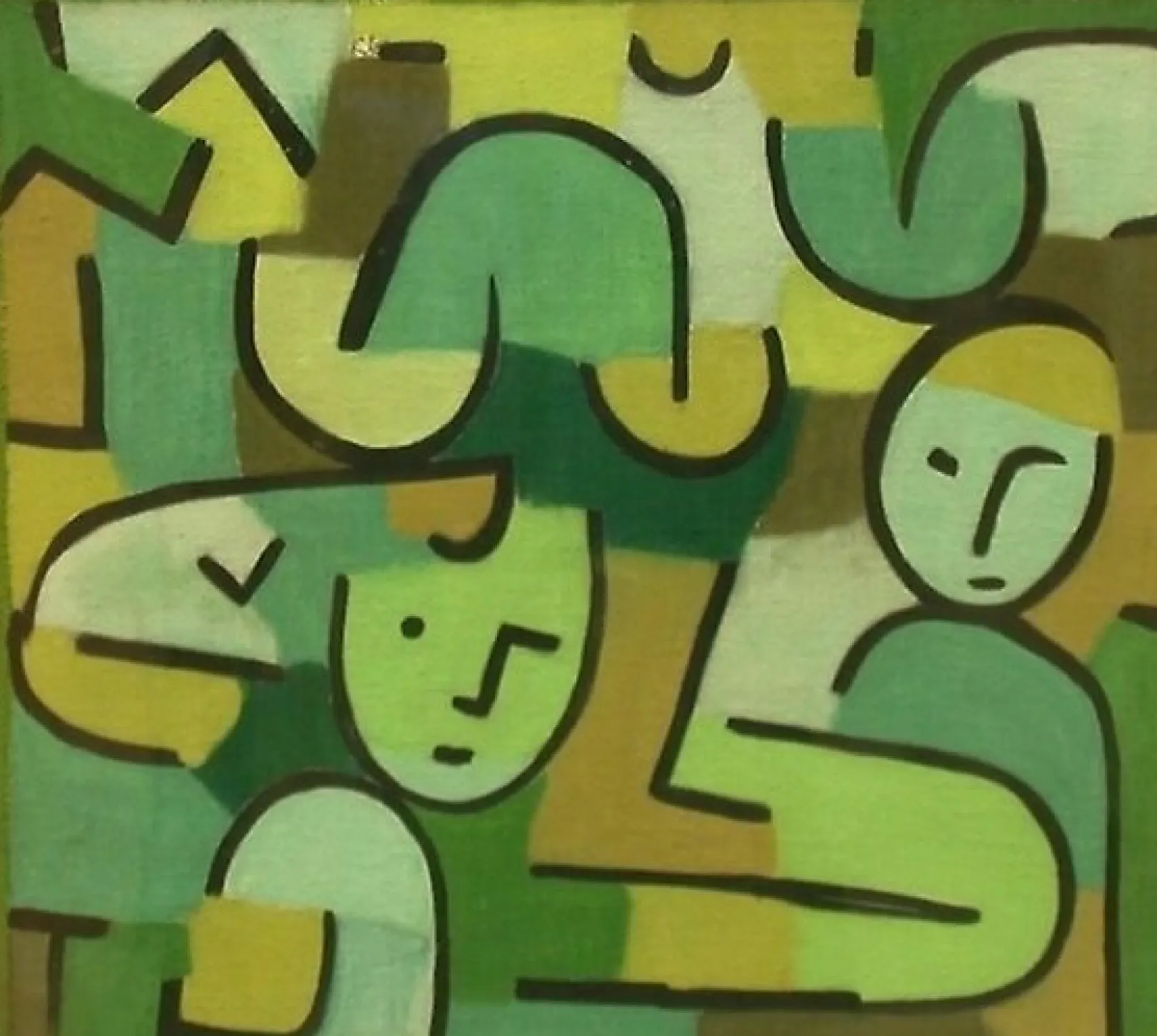 Galerie Mont Klee<Erntende Frauen - Paul Klee