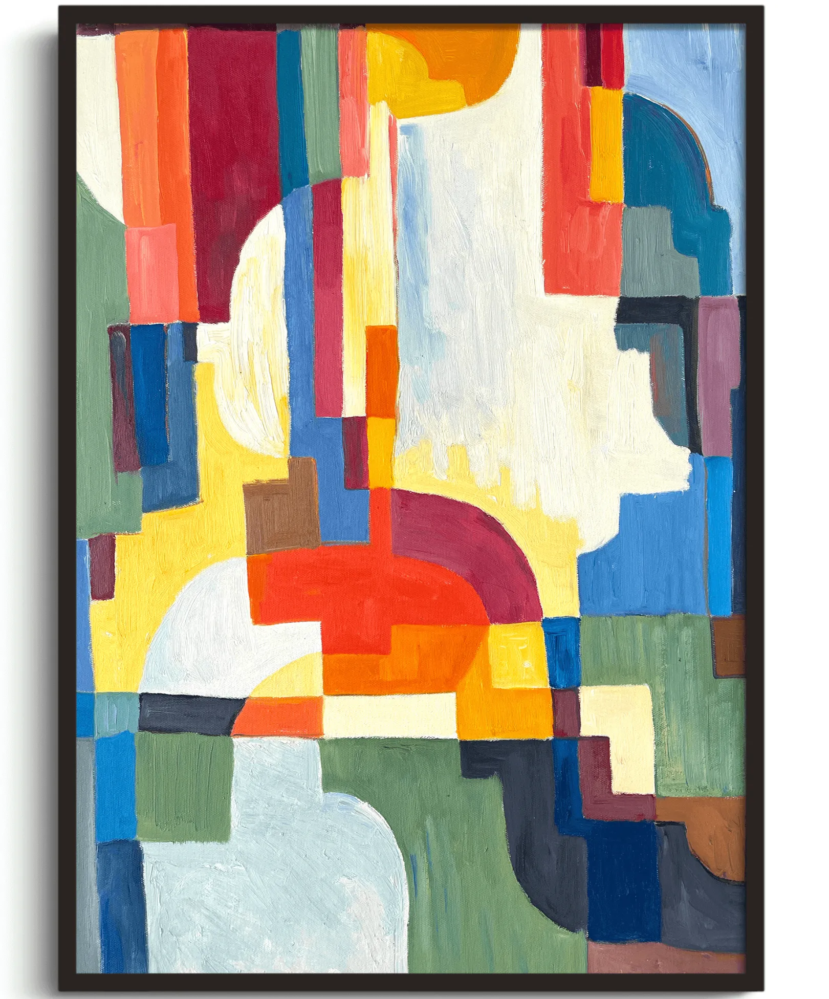 Galerie Mont Macke<Farbige Formen I - August Macke