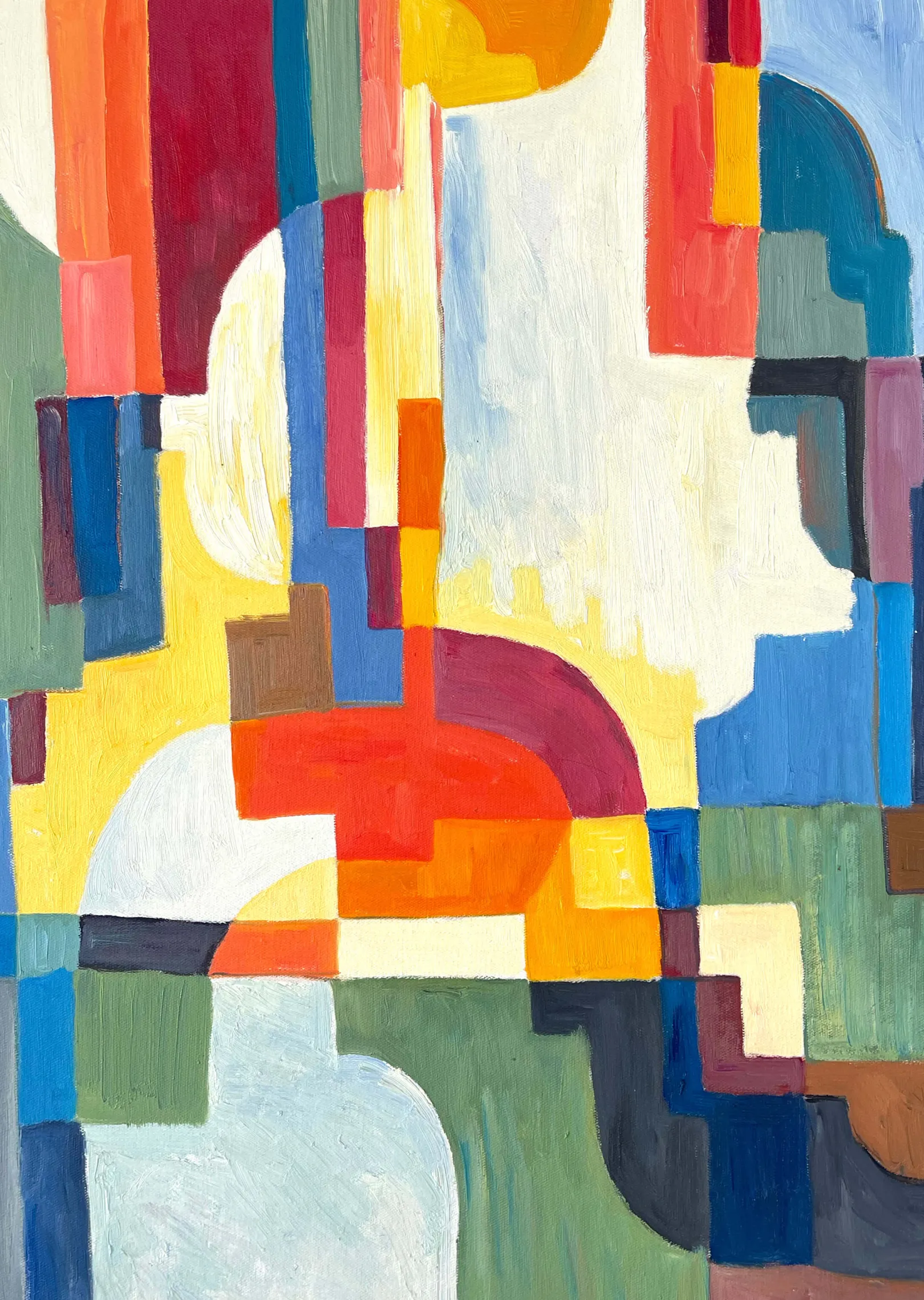 Galerie Mont Macke<Farbige Formen I - August Macke