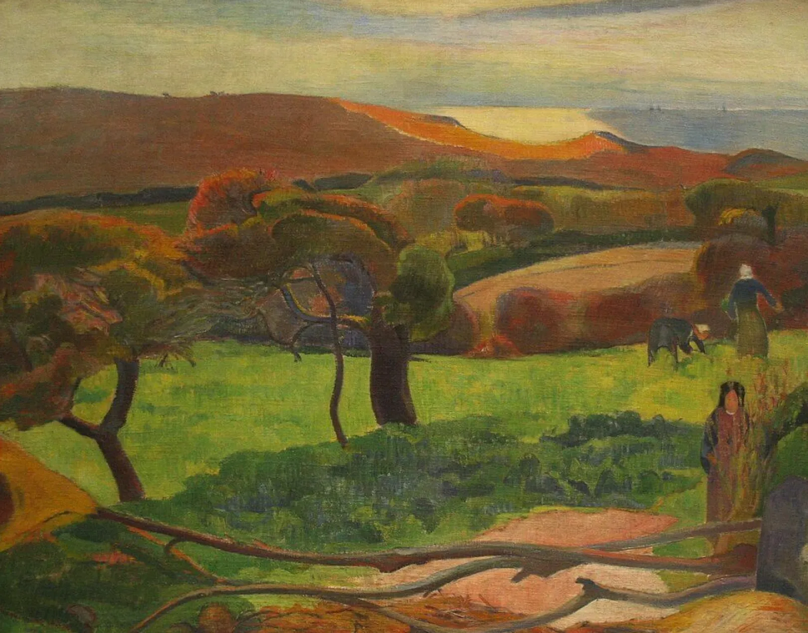 Galerie Mont Gauguin<Felder am Meer - Paul Gauguin