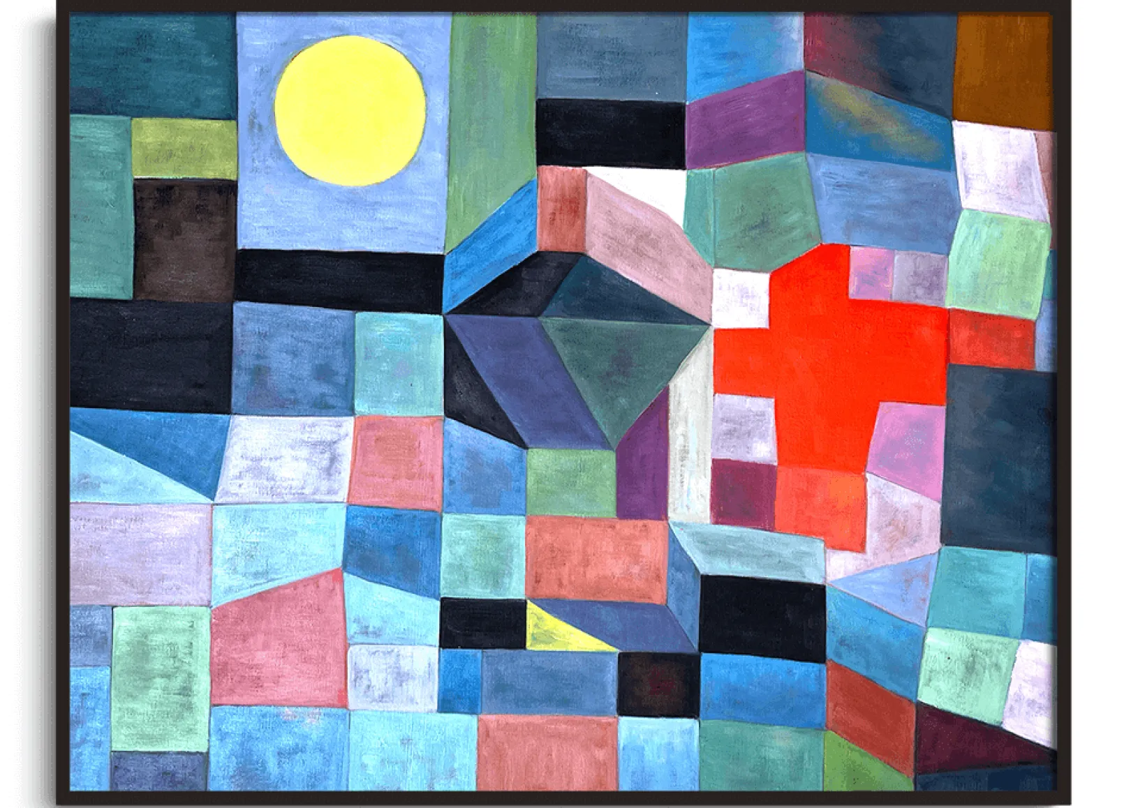 Galerie Mont Klee<Feuer, Vollmond - Paul Klee