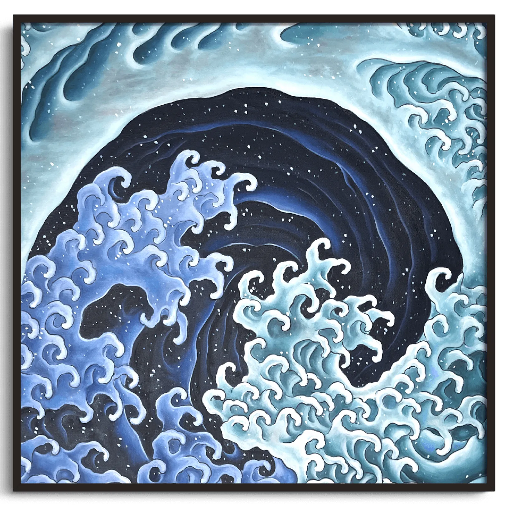 Galerie Mont Hokusai<Frauenwelle - Hokusai