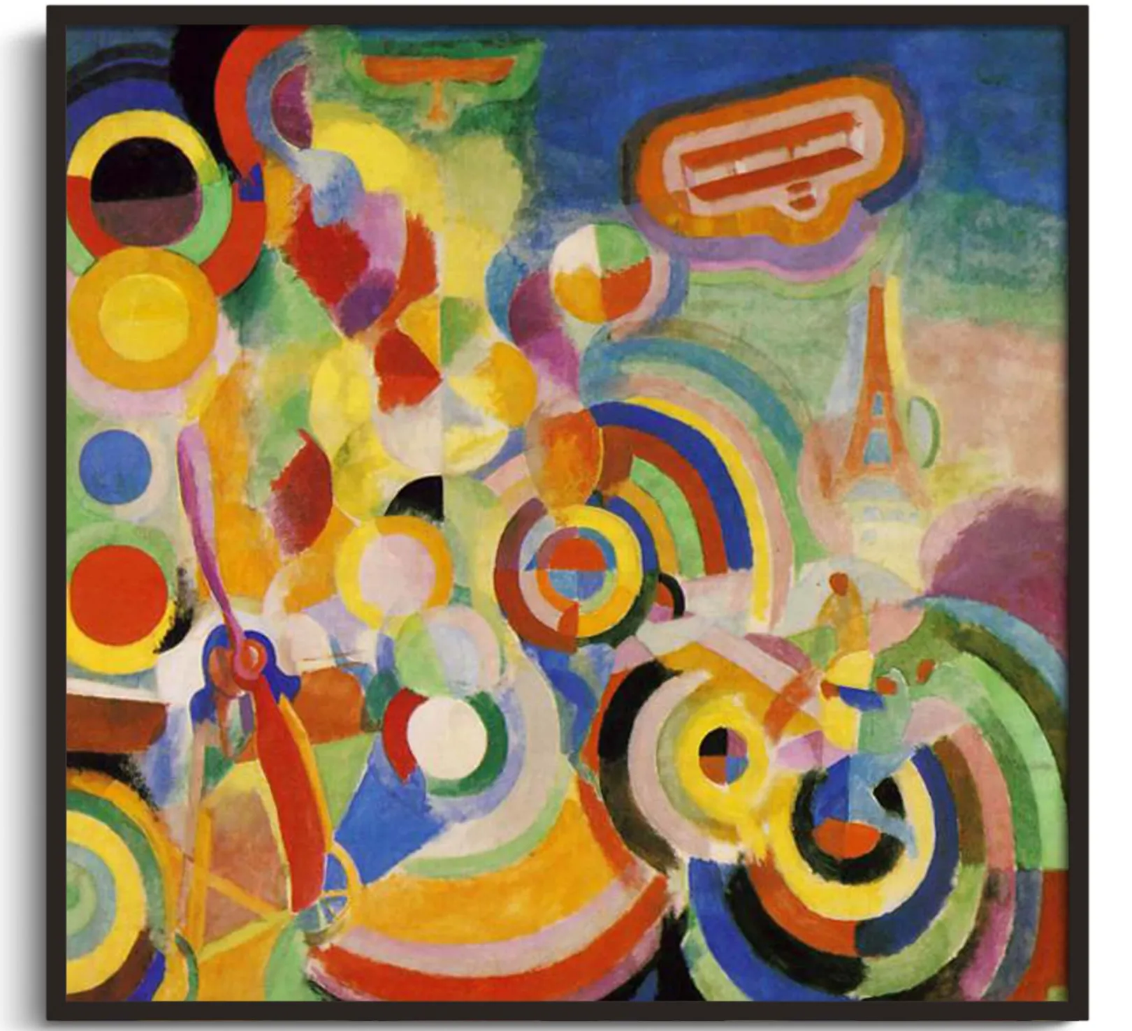 Galerie Mont Delaunay<Hommage an Blériot - Robert Delaunay