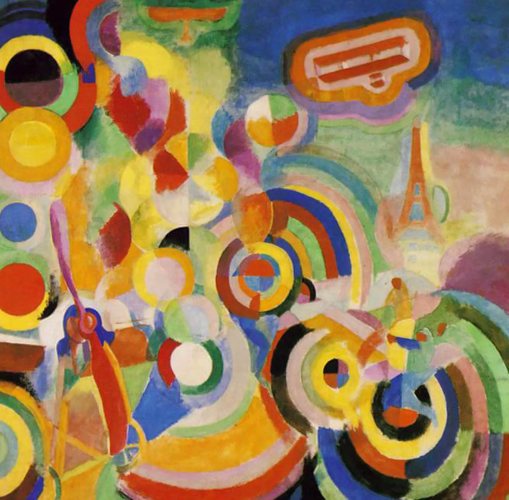 Galerie Mont Delaunay<Hommage an Blériot - Robert Delaunay