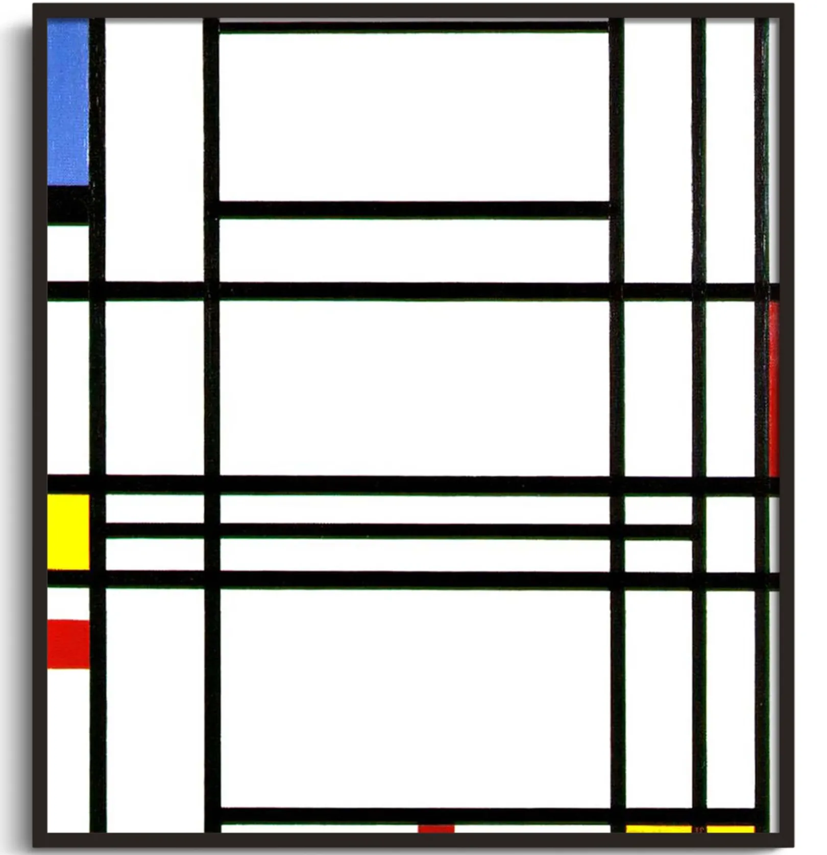 Galerie Mont Mondrian<Komposition Nr. 10 - Piet Mondrian