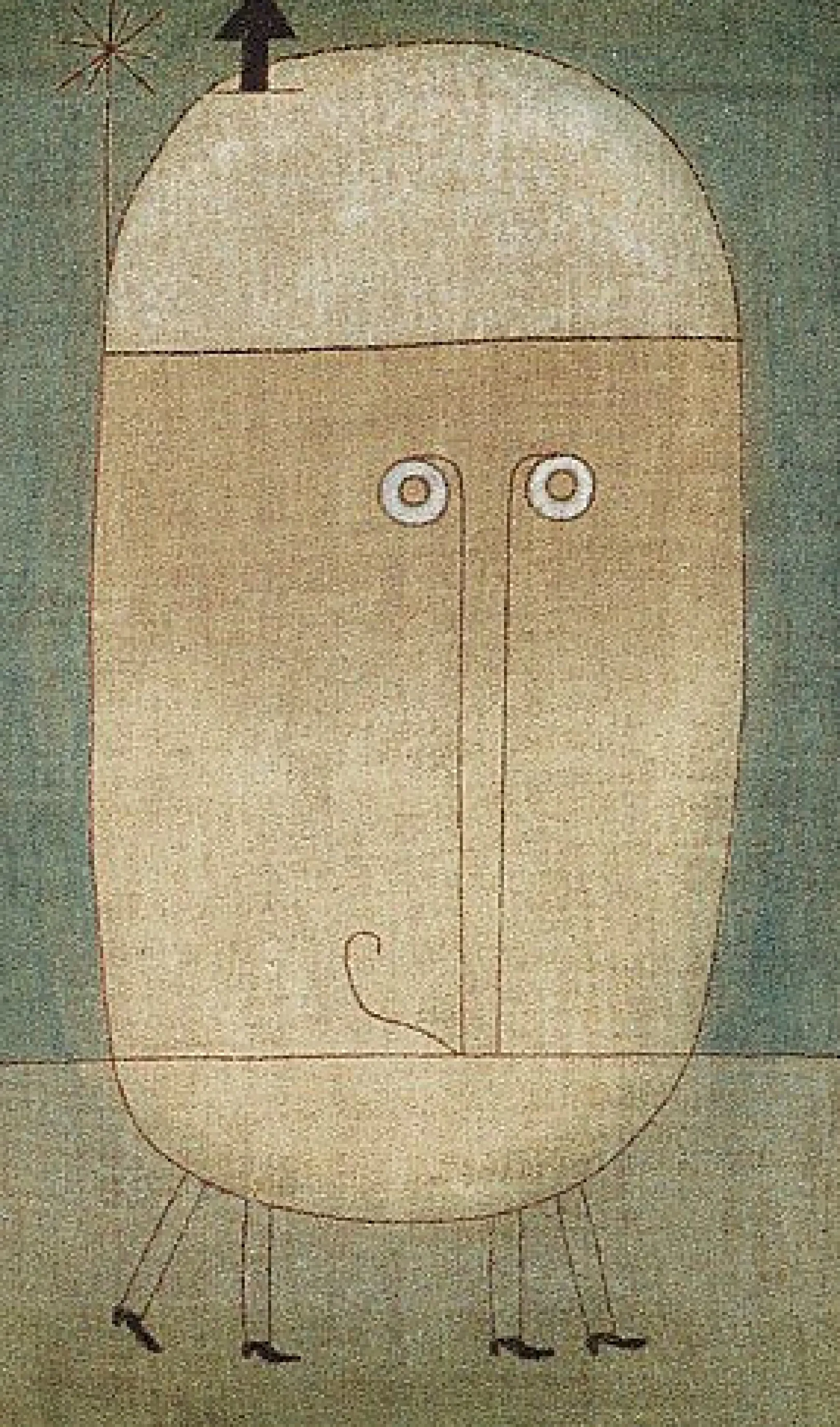 Galerie Mont Klee<Maske der Angst - Paul Klee