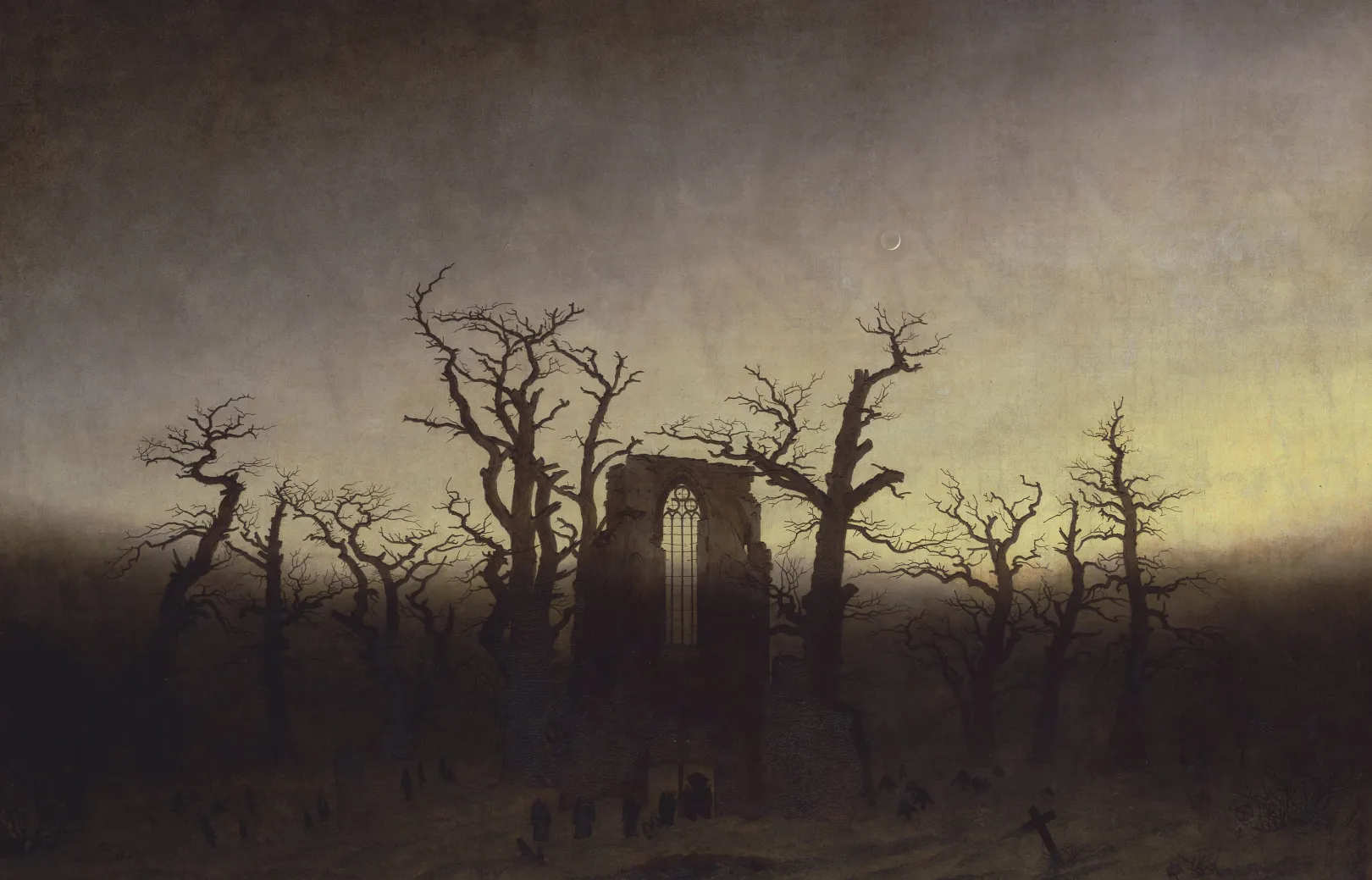Galerie Mont Friedrich<Oakwood Abbey - Caspar David Friedrich