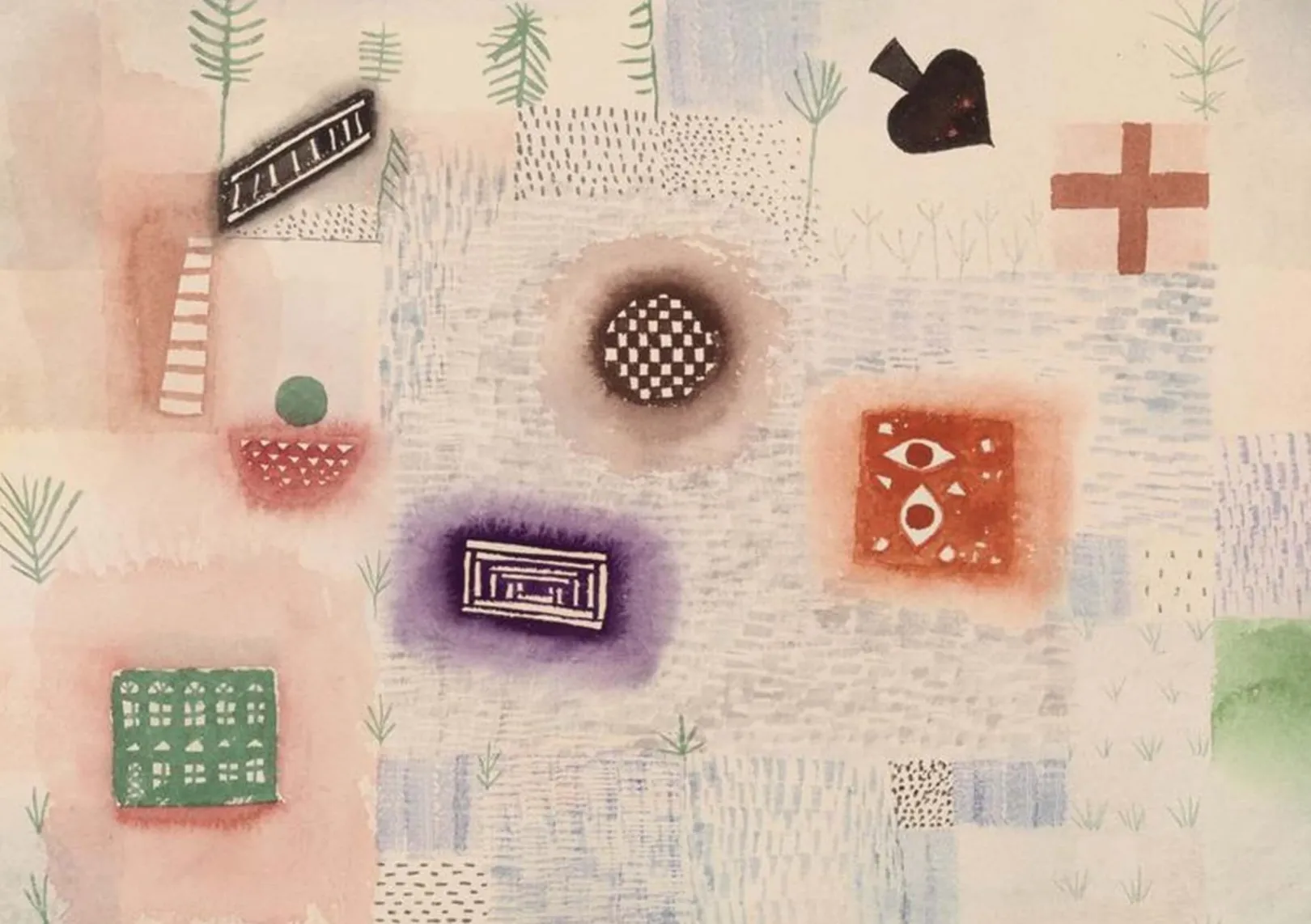 Galerie Mont Klee<Ort-Zeichen - Paul Klee