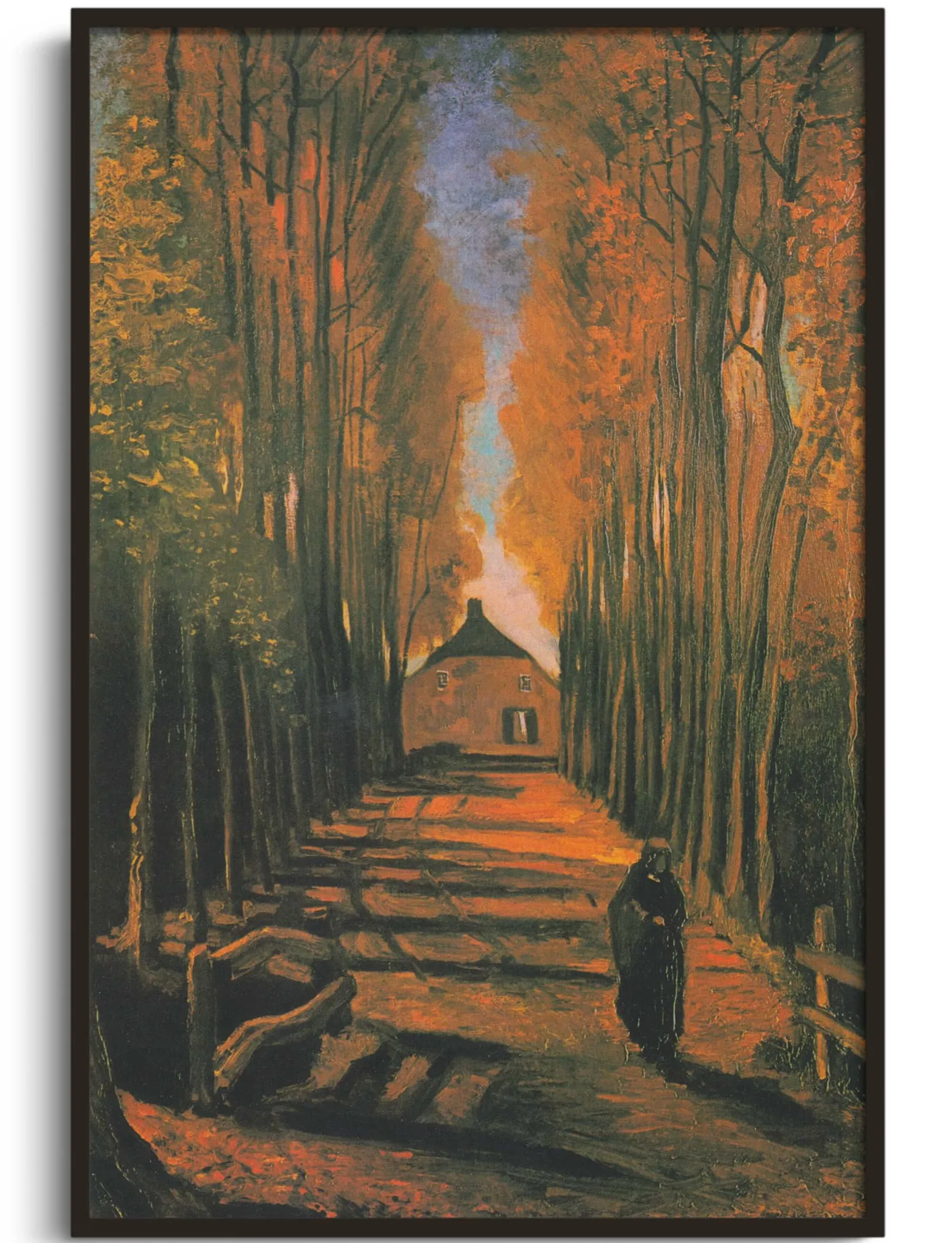 Galerie Mont Van Gogh<Pappelallee im Herbst - Vincent Van Gogh