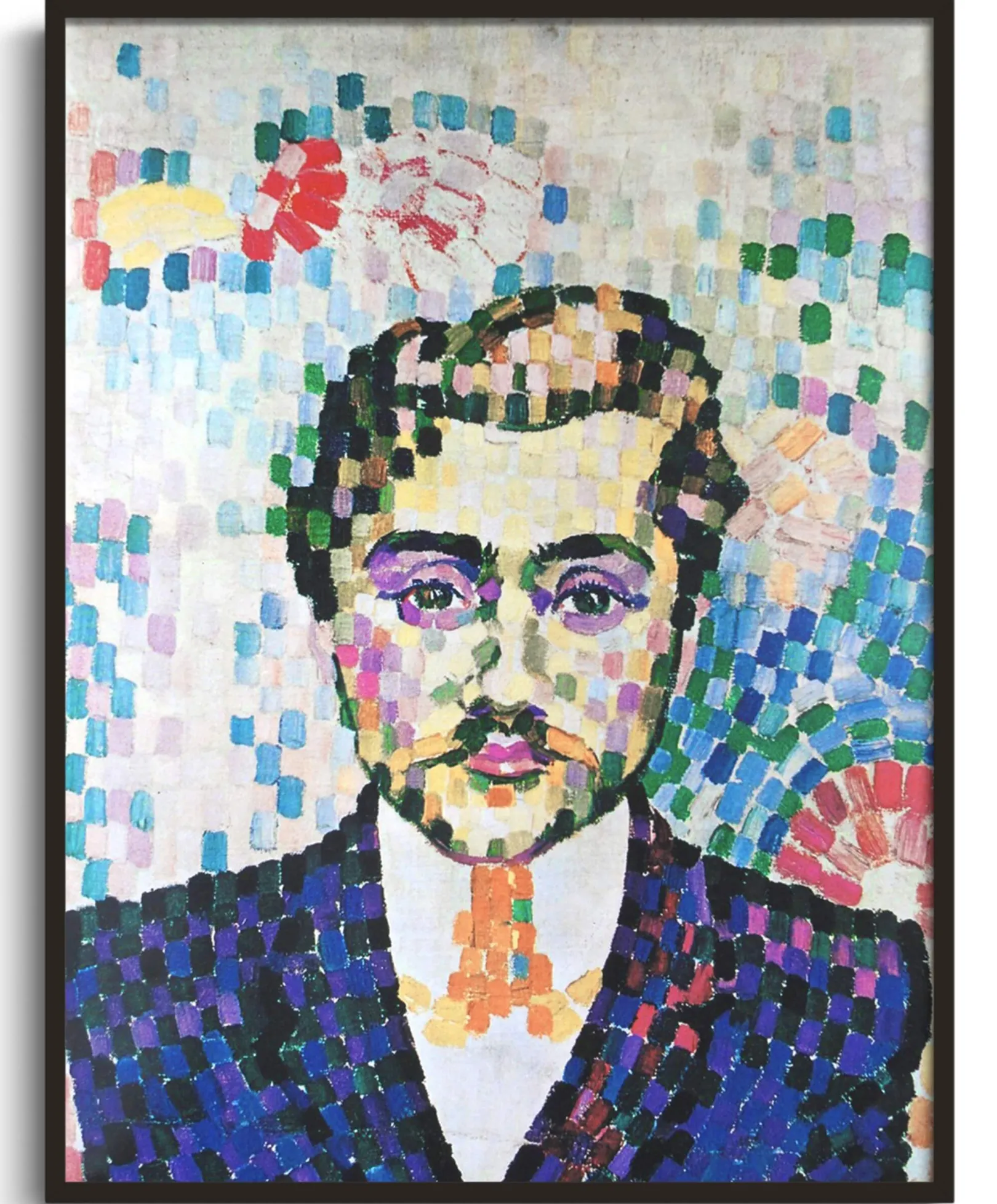 Galerie Mont Delaunay<Porträt von Metzinger - Robert Delaunay