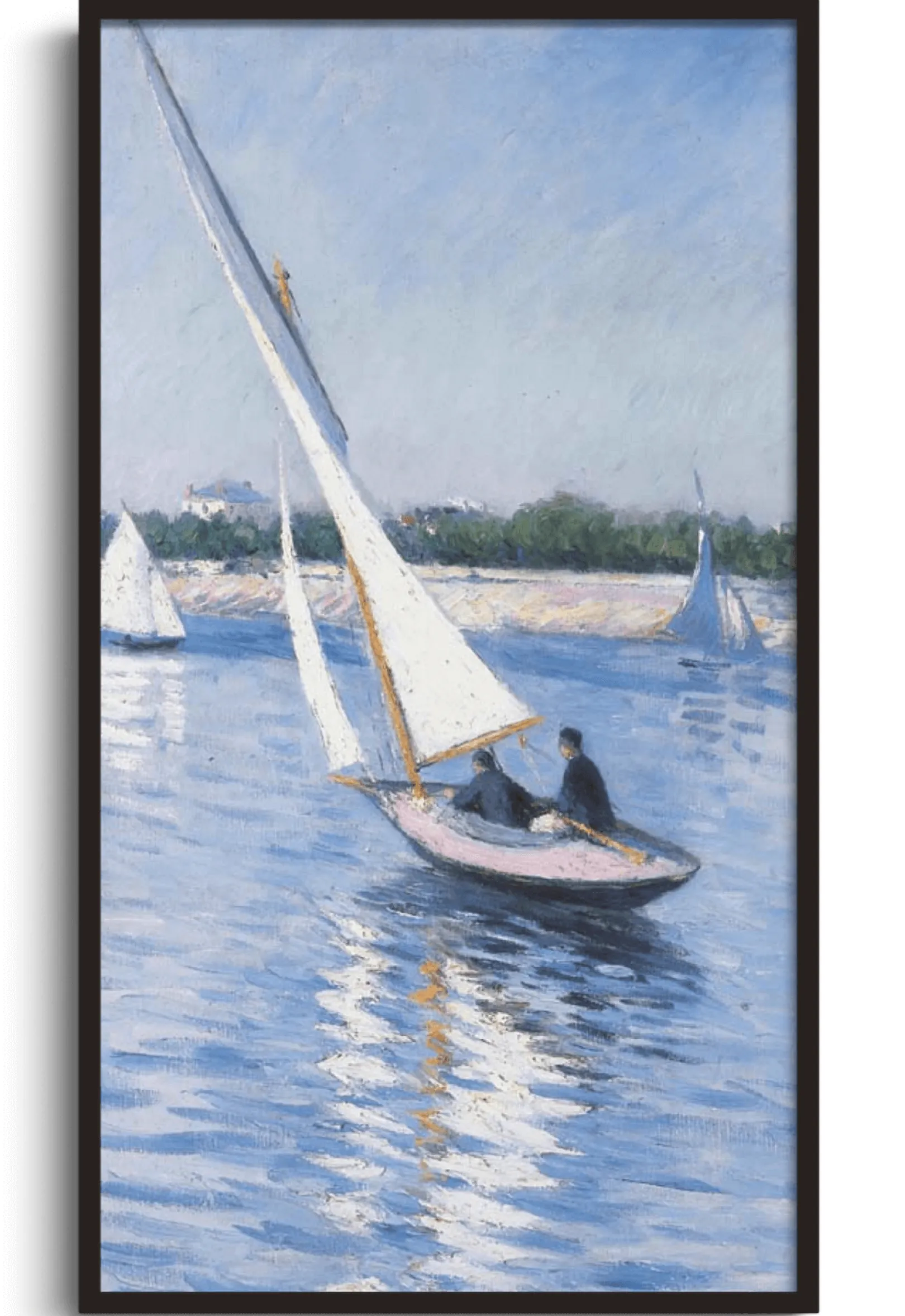 Galerie Mont Caillebotte<Segelboote auf der Seine bei Argenteuil - Gustave Caillebotte