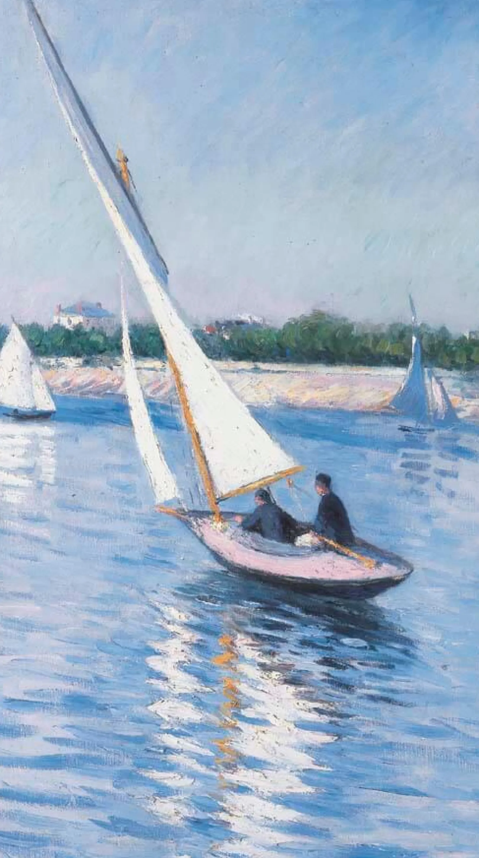 Galerie Mont Caillebotte<Segelboote auf der Seine bei Argenteuil - Gustave Caillebotte