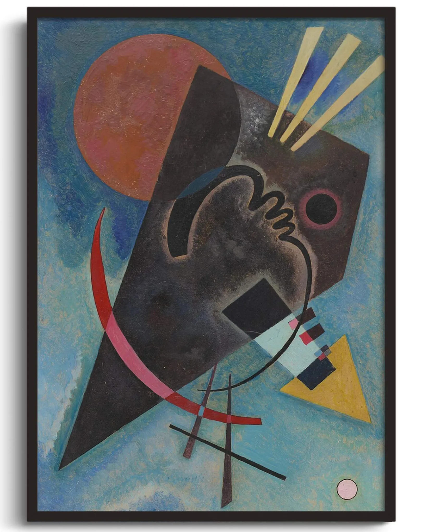 Galerie Mont Kandinsky<Spitz und rund - Vassily Kandinsky