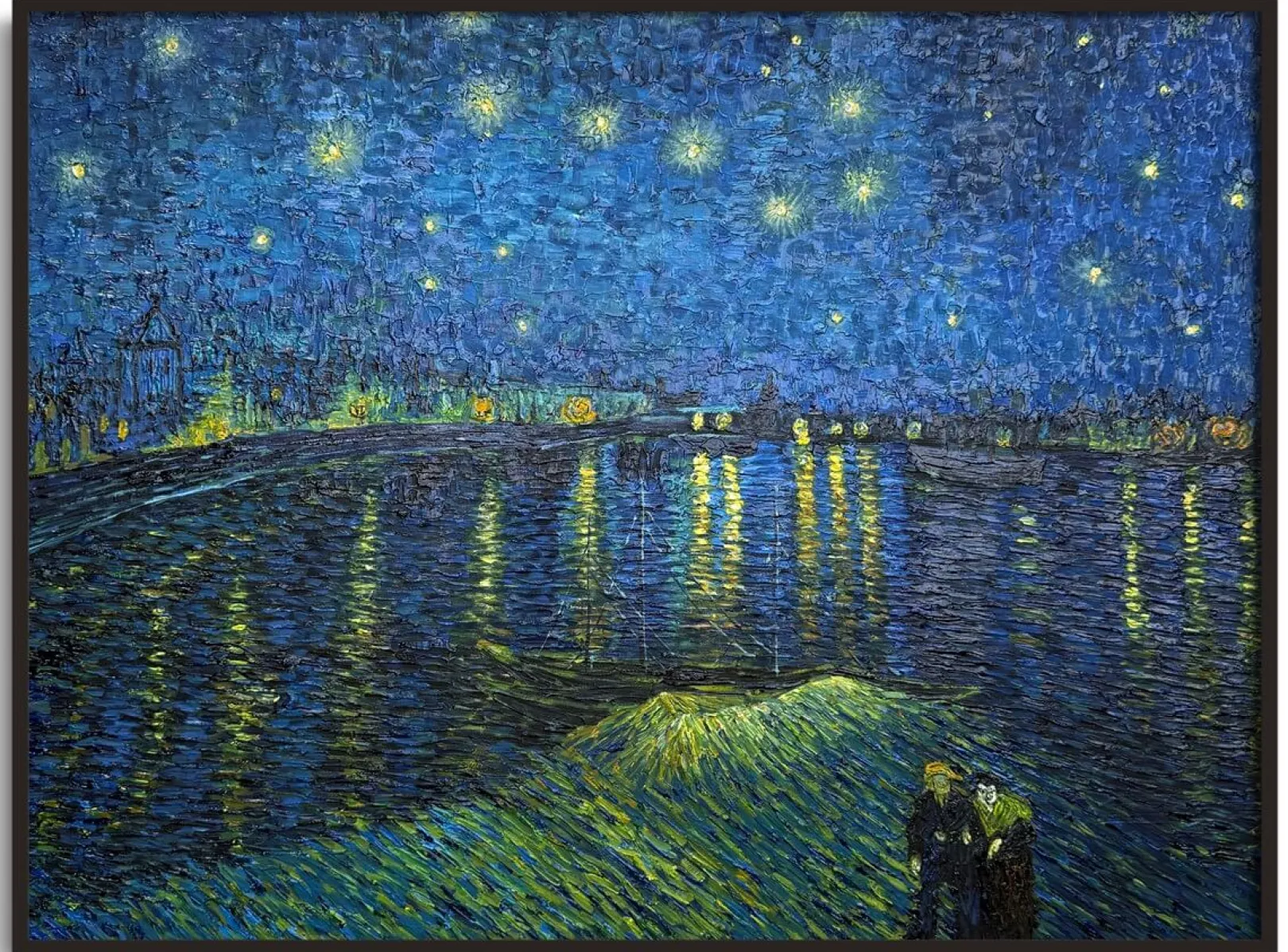 Galerie Mont Van Gogh<Sternennacht auf der Rhône - Vincent Van Gogh