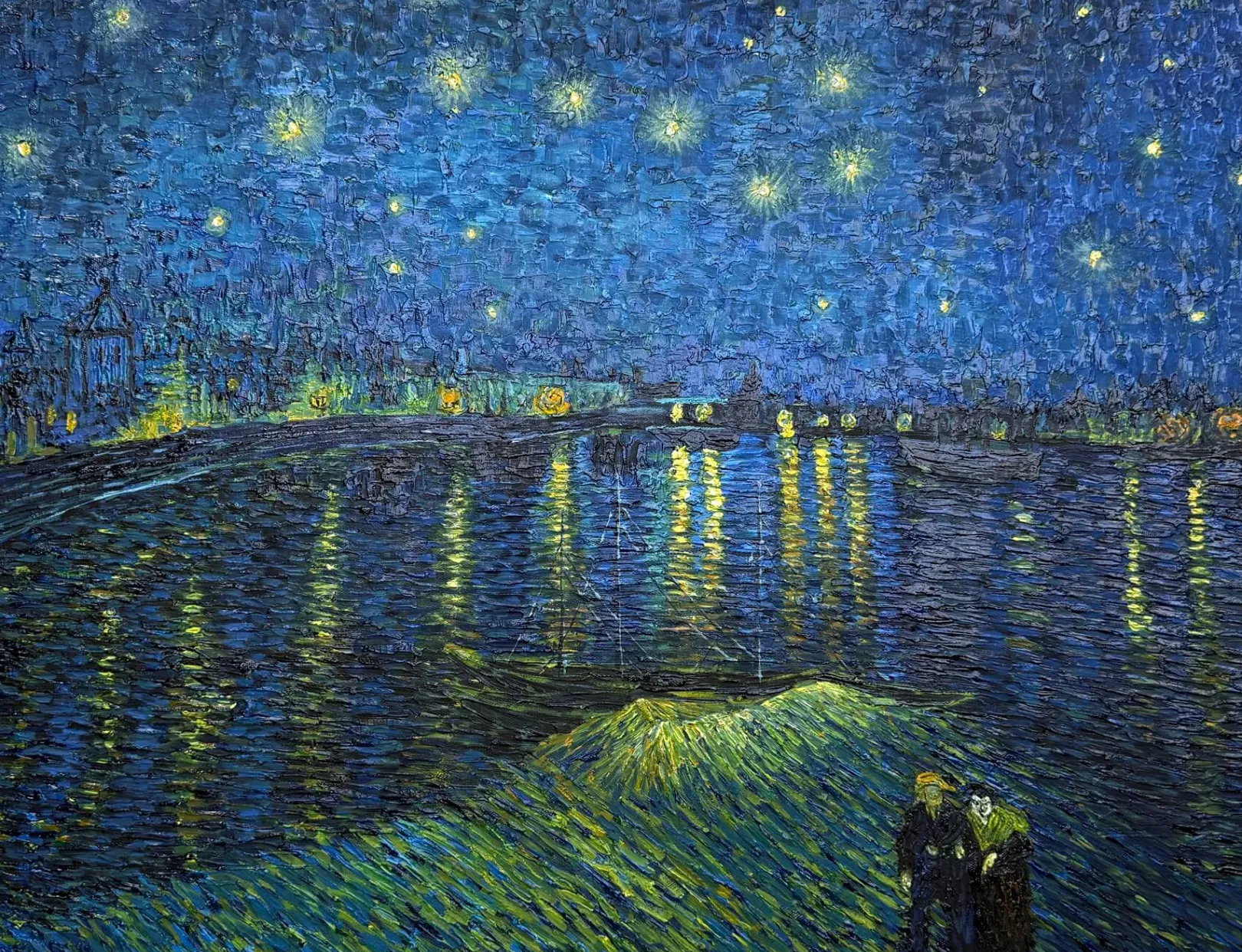 Galerie Mont Van Gogh<Sternennacht auf der Rhône - Vincent Van Gogh