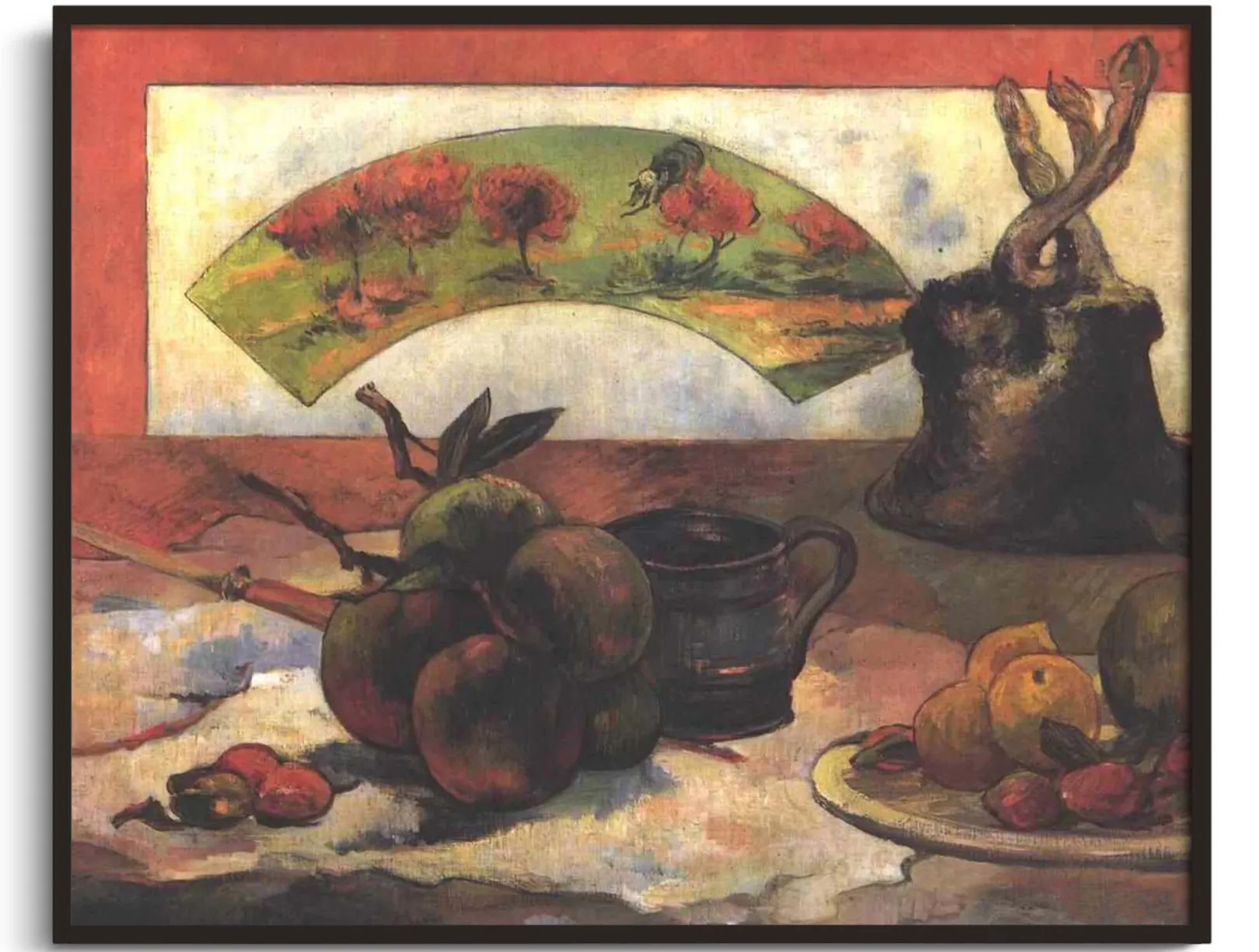 Galerie Mont Gauguin<Stillleben mit Fächer - Paul Gauguin