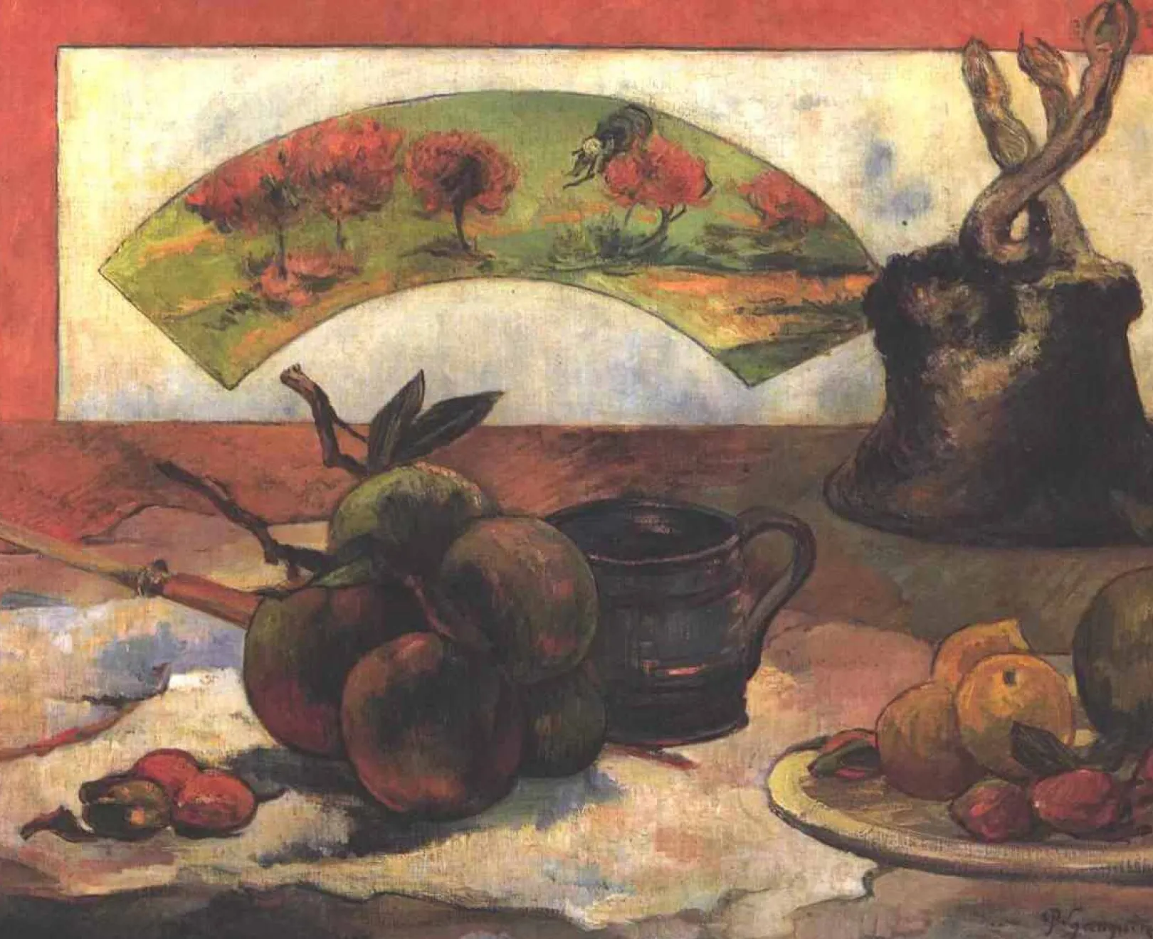 Galerie Mont Gauguin<Stillleben mit Fächer - Paul Gauguin