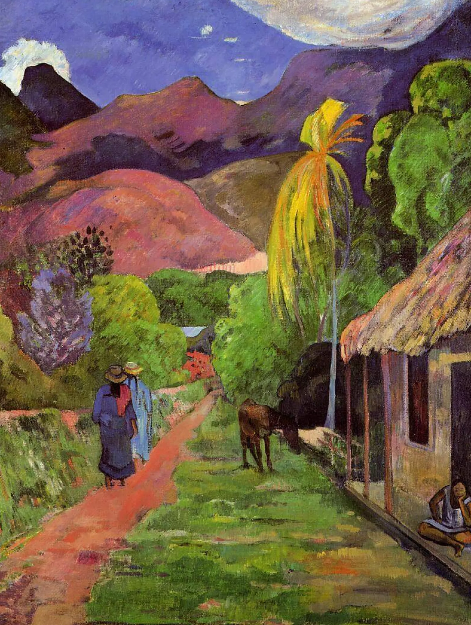 Galerie Mont Gauguin<Straße von Tahiti - Paul Gauguin