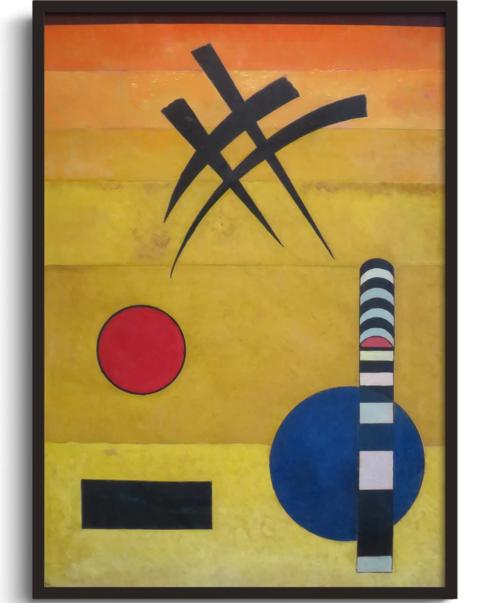 Galerie Mont Kandinsky<Unterschrift - Vassily Kandinsky