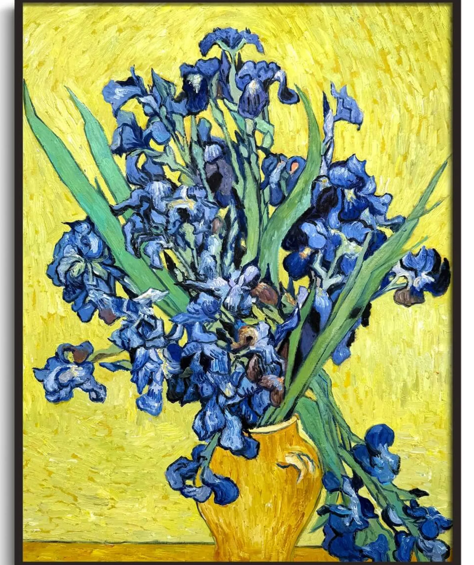 Galerie Mont Van Gogh<Vase mit Iris - Vincent Van Gogh