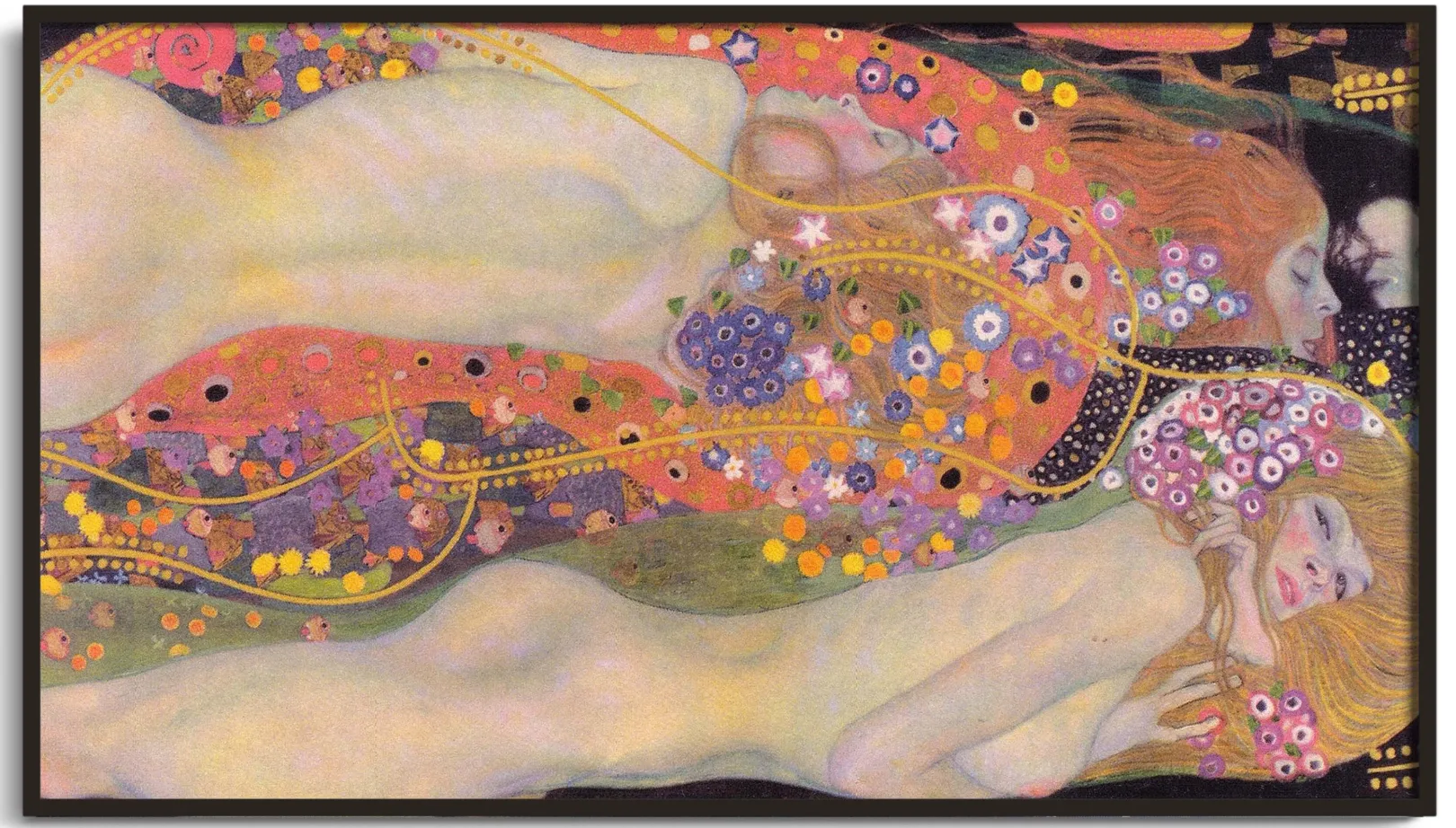 Galerie Mont Klimt<Wasserschlangen II - Gustav Klimt